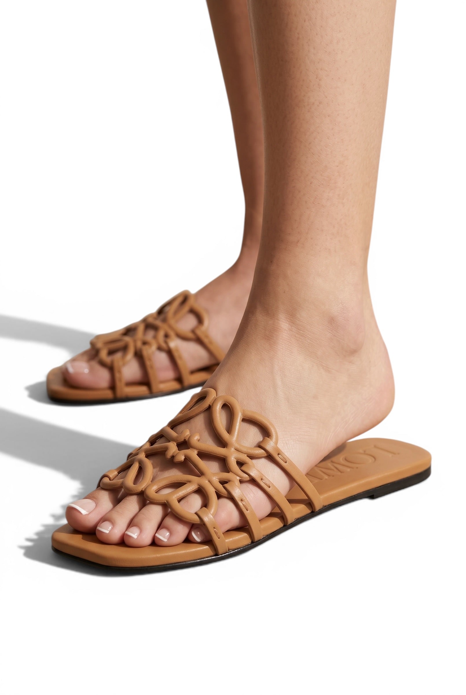 LOEWE Anagram Slide Sandals 🤎✨ | Neutral Luxury Essential