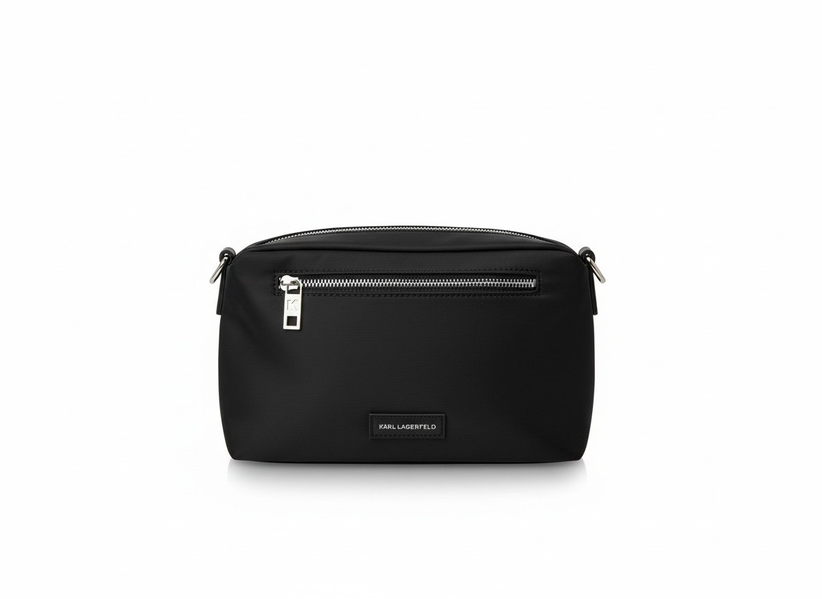 KARL LAGERFELD Black Crossbody Pouch 🖤 | Street Icon Edition