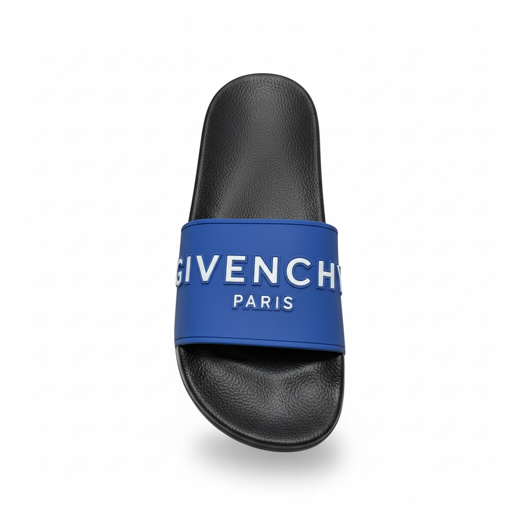 Givenchy Paris Logo Slides – Blue & Black Edition 🔵🖤