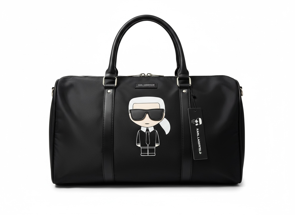 KARL LAGERFELD Travel Duffle Bag 🖤 | Icon Edition