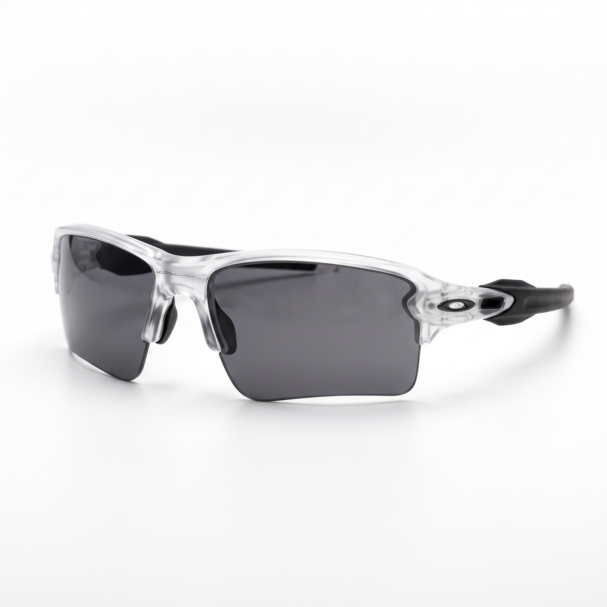 Oakley Radar sunglasses clear frame with grey lenses