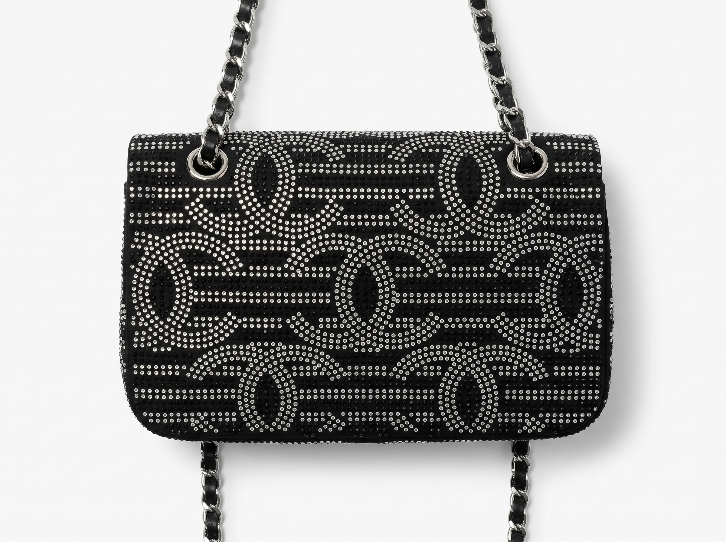 ✨ Chanel Crystal CC Flap Bag – Black Glam Edition ✨