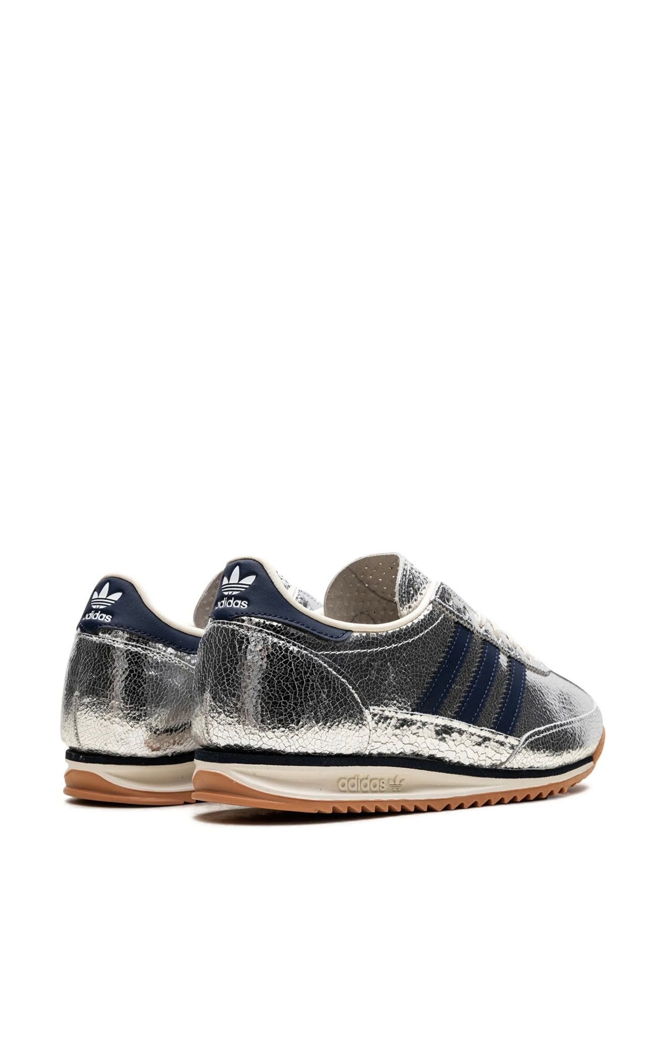 adidas SL 72 Metallic Silver Sneakers 👟✨🩶