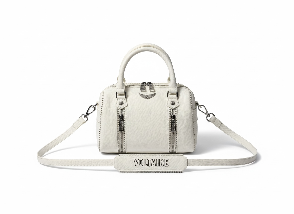 ZADIG & VOLTAIRE Voltaire Mini Bag 🤍✨ | Clean Luxury Statement