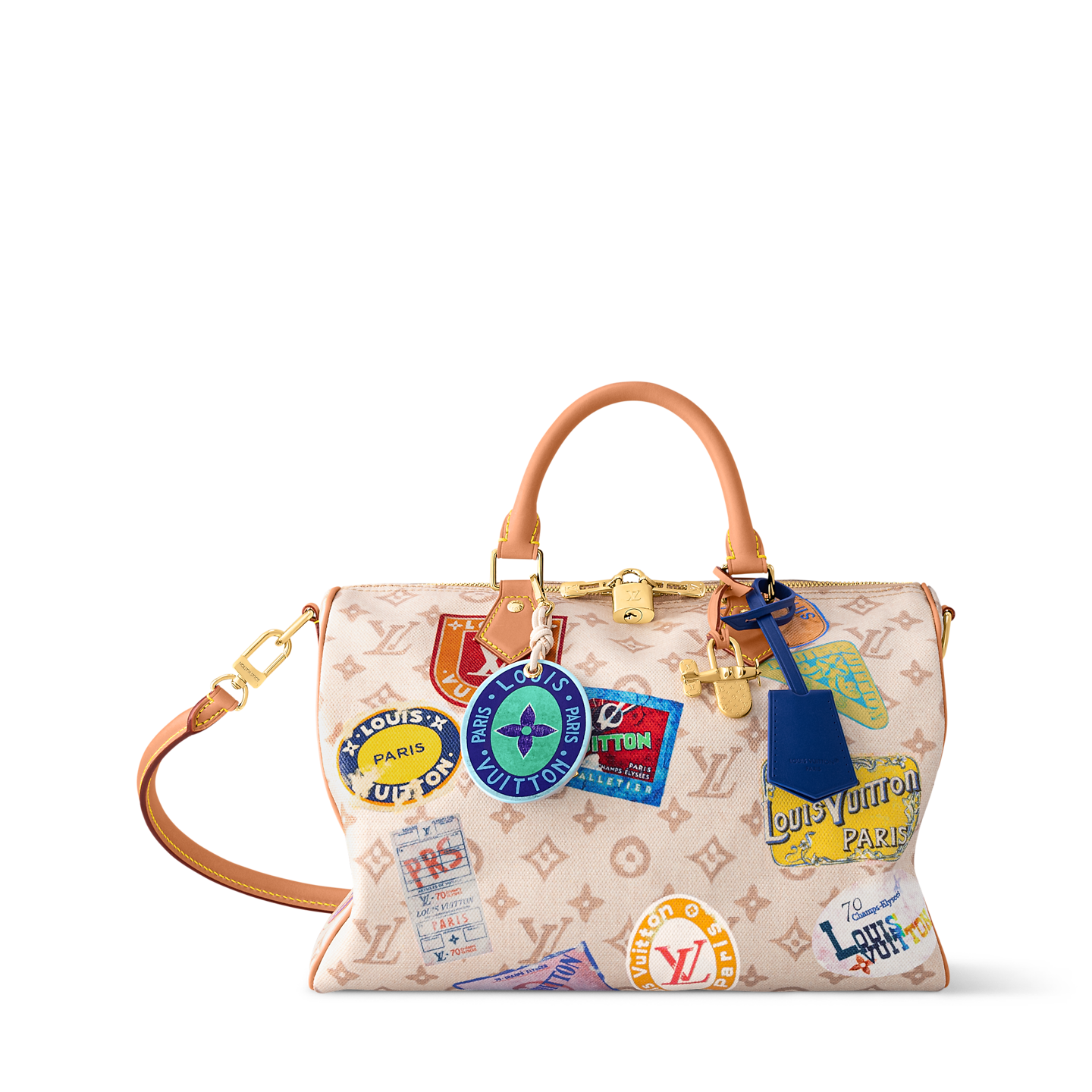 Louis Vuitton Monogram Travel Stickers Speedy Bag ๐ค๐โ๏ธ