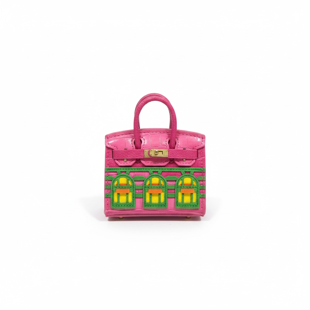 Hermès Mini Kelly BagCharm 💗✨ | Luxury Key Holder