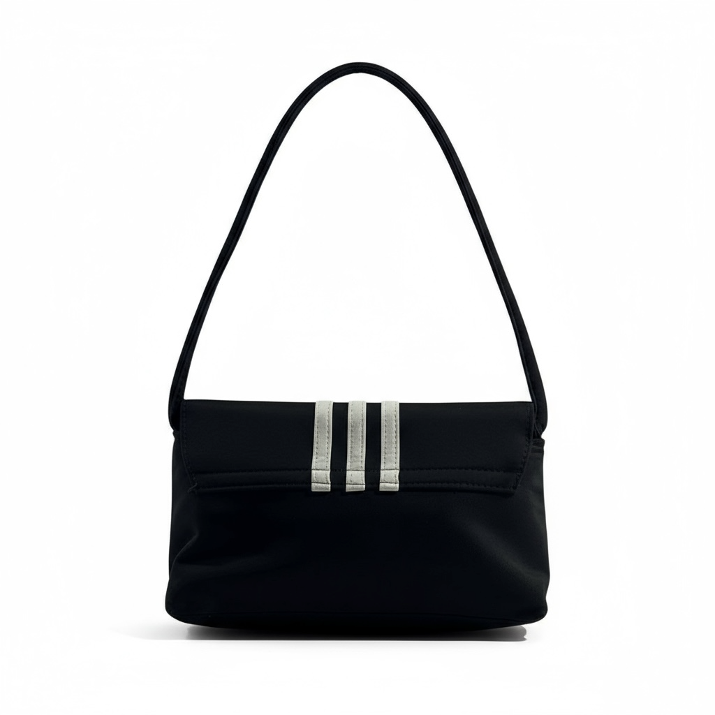 🖤 Adidas Triple-Stripe Shoulder Bag – Iconic Street Chic 🖤