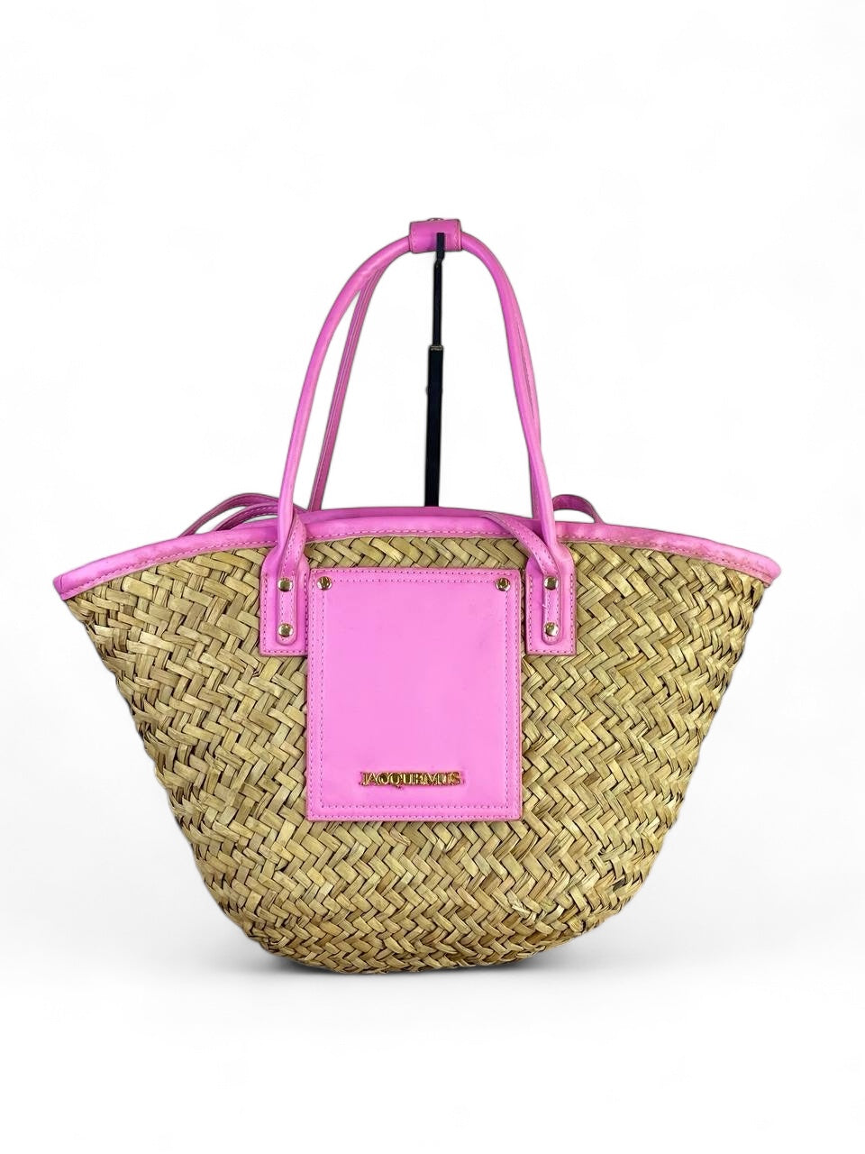 Jacquemus Le Panier Soleil Tote – Natural Elegance with a Modern Edge(28x40)