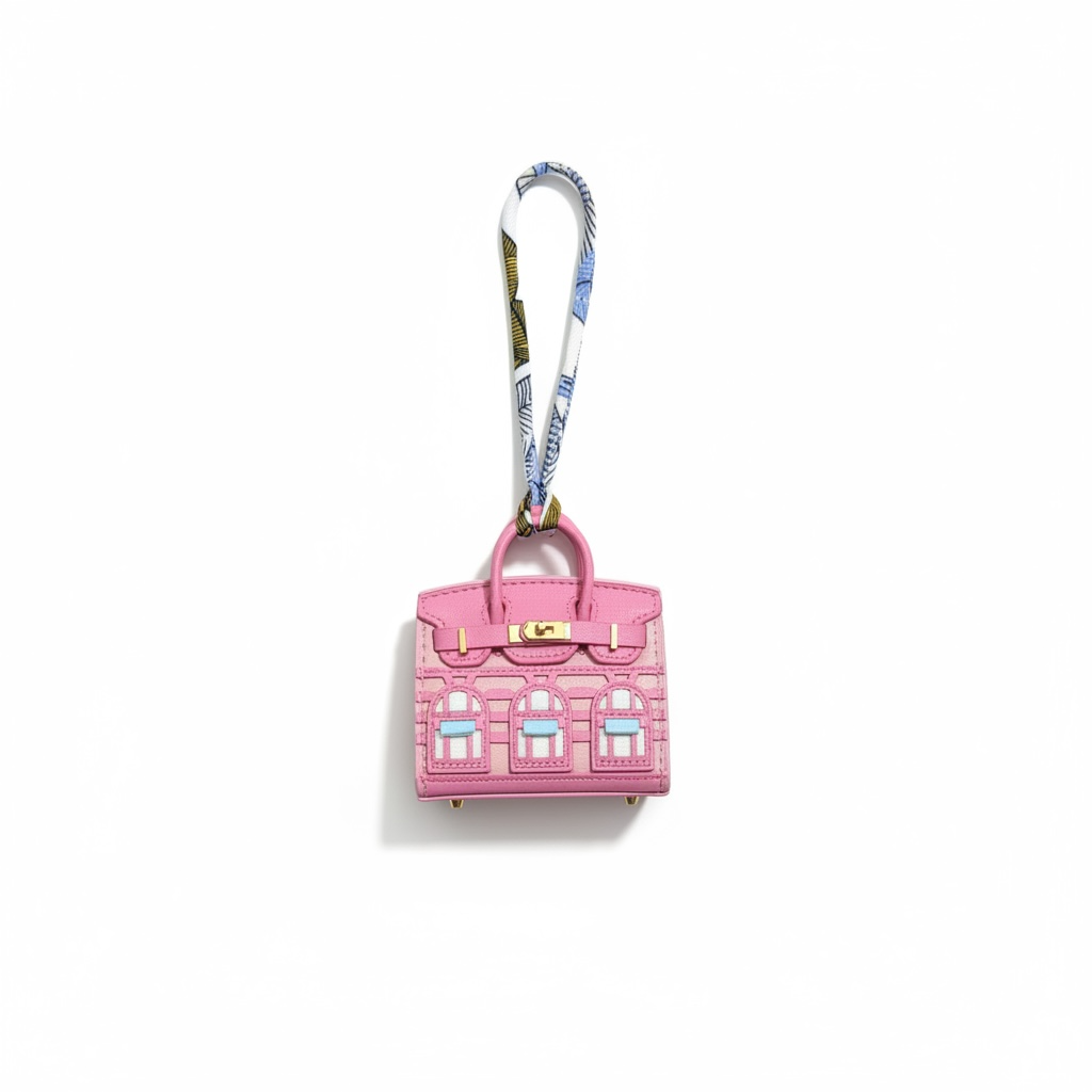 Hermès Mini Kelly BagCharm 💗✨ | Luxury Key Holder