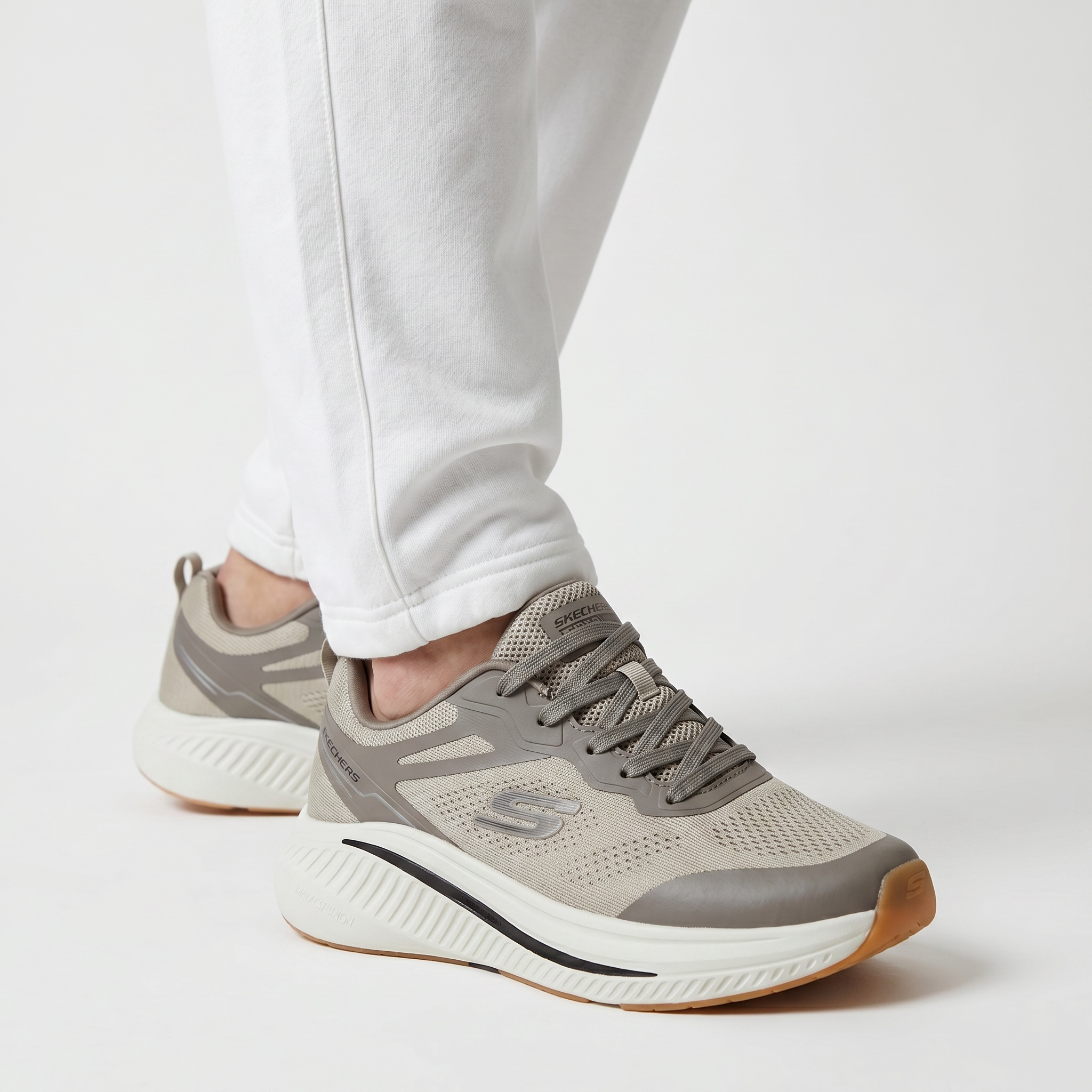 🤎 Skechers Arch Fit Walking Shoes – Taupe
