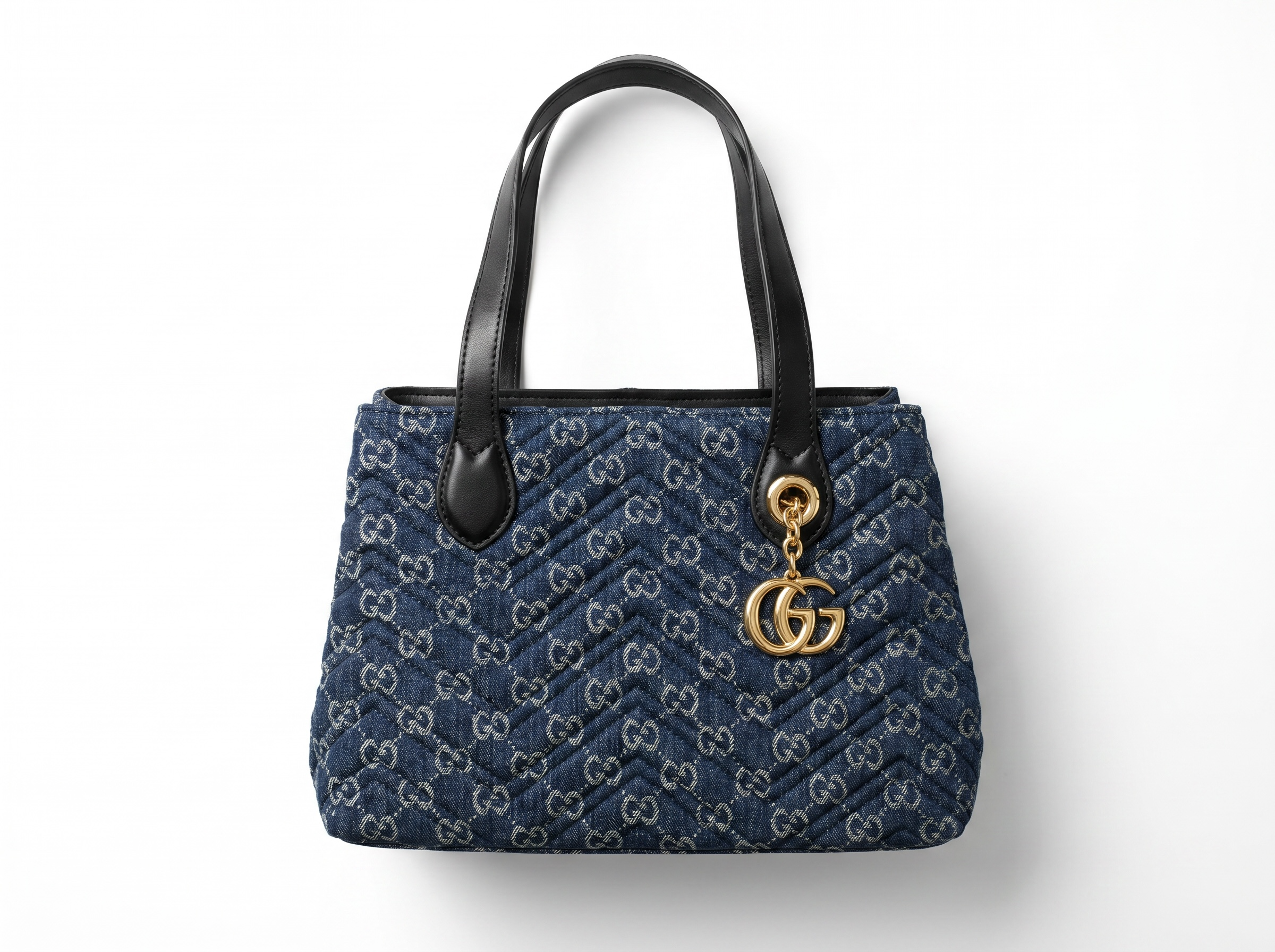 Gucci GG Marmont Denim Tote Bag 💙✨