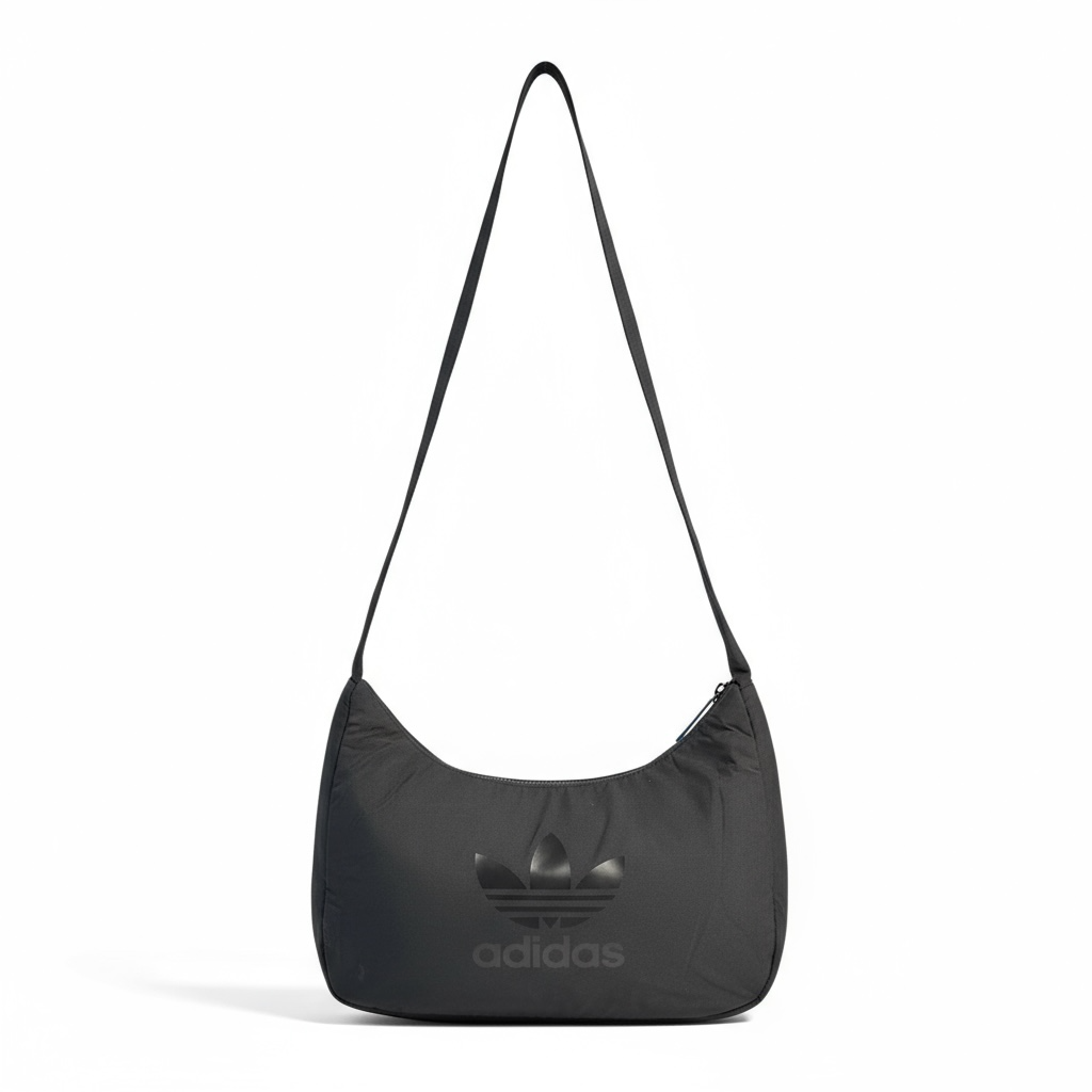 🏃♀️ Adidas Shoulder Bag — Triple Stripe Edition 🖤