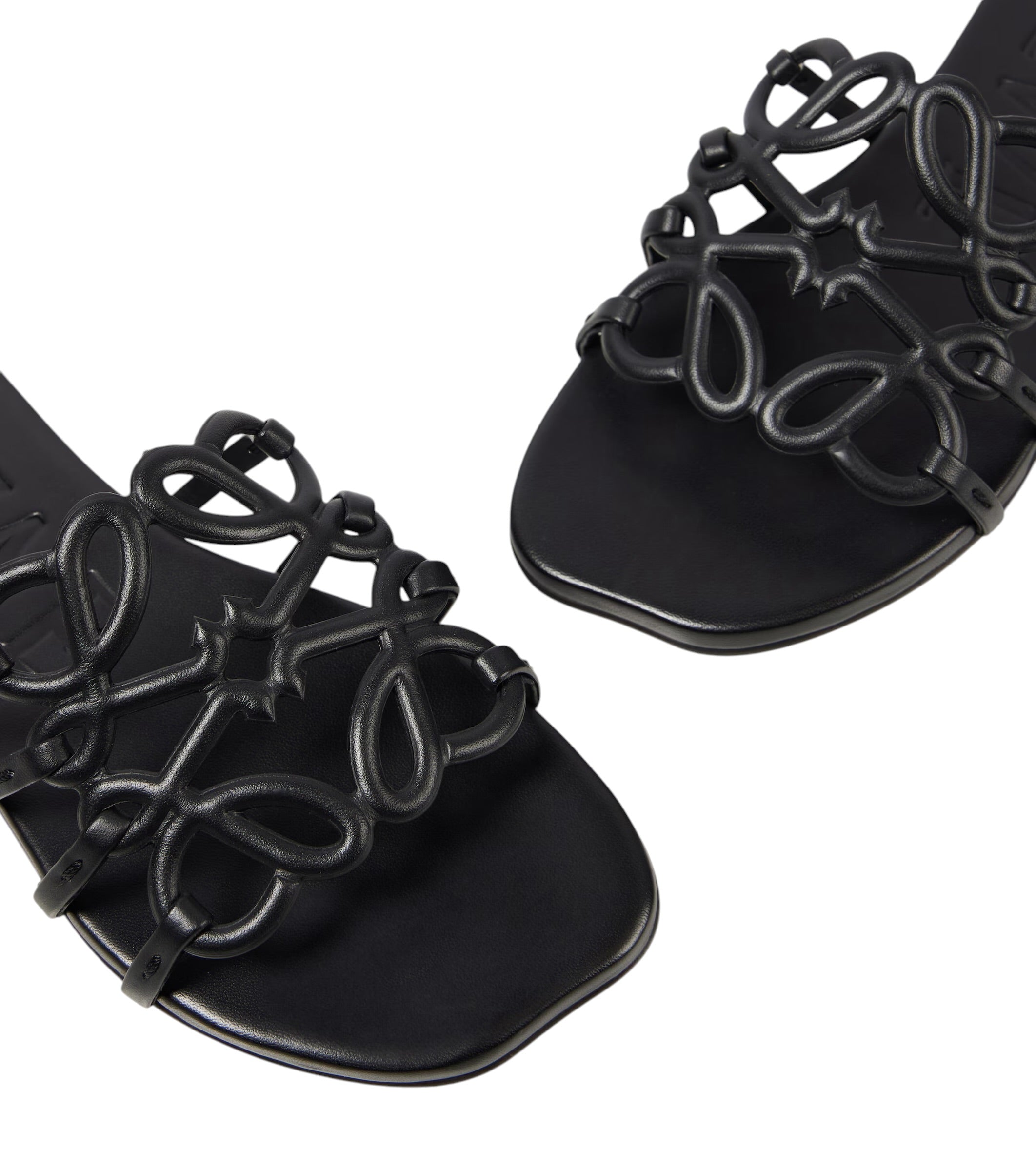 LOEWE Anagram Slide Sandals 🖤✨ | Minimal Luxury Comfort