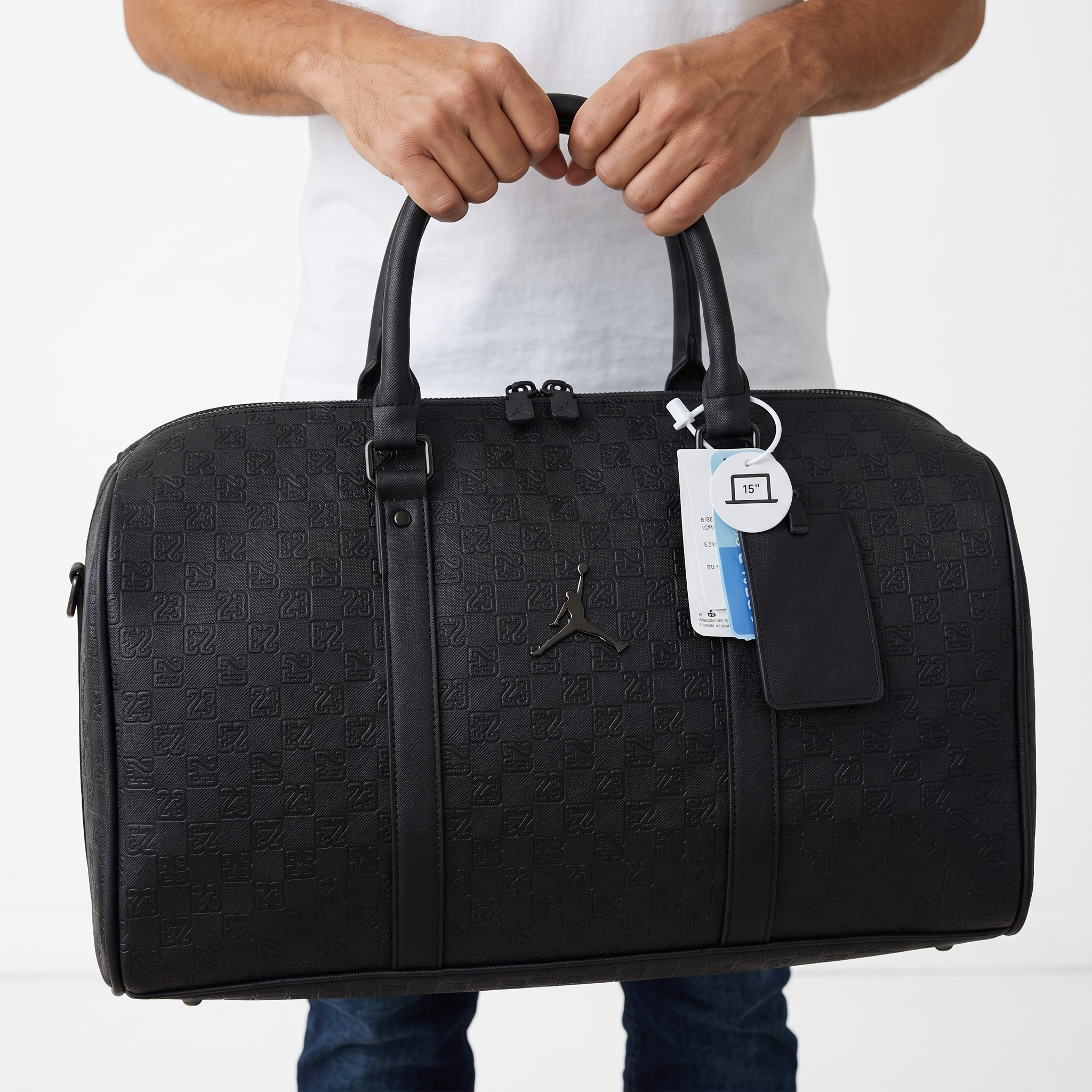 Jordan Black Luxury Duffel Bag Limited Edition 🖤🔥