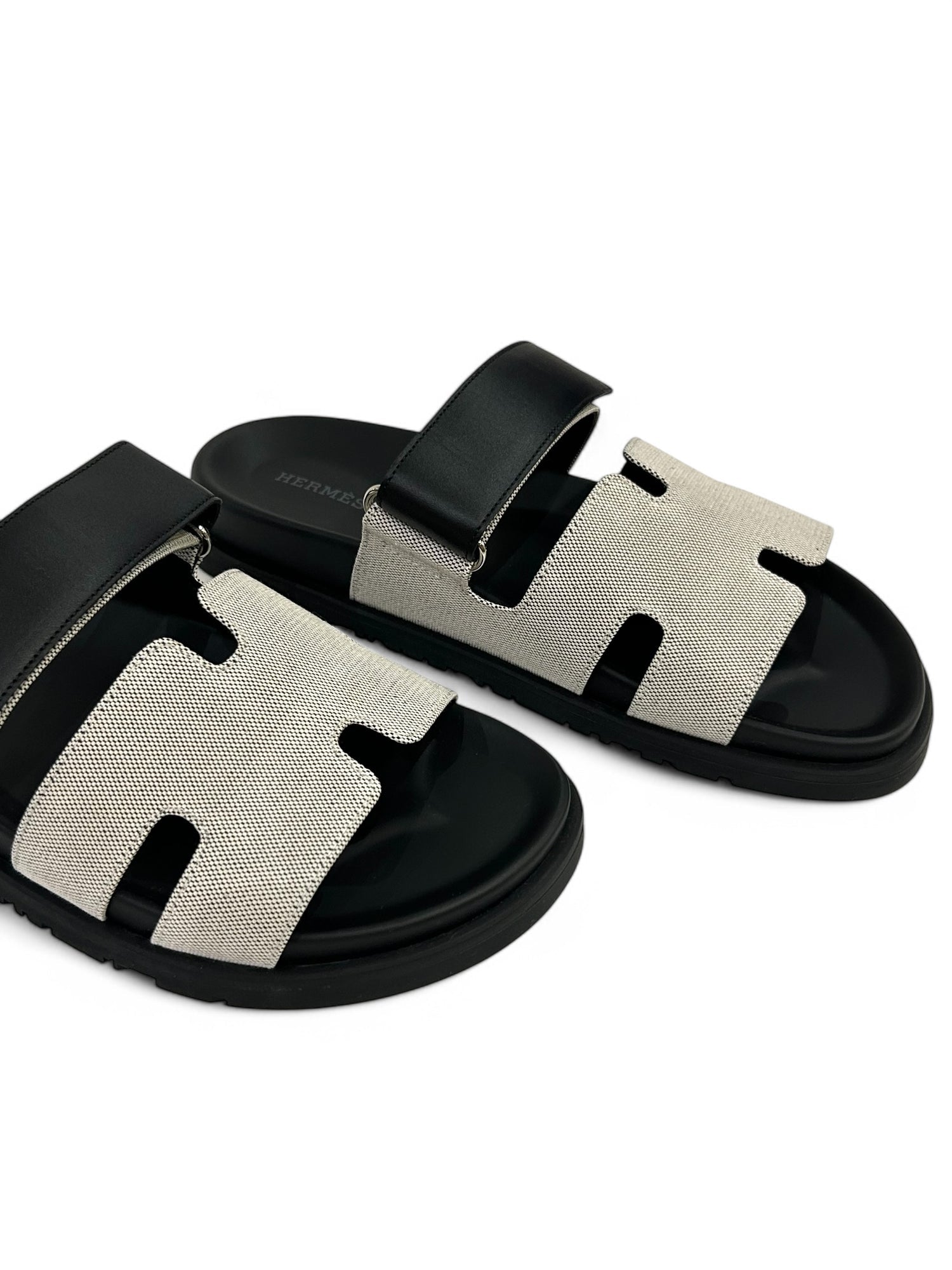 HERMÈS Inspired H-Cut Sandals 🖤🤍 | Classic Minimal Luxury