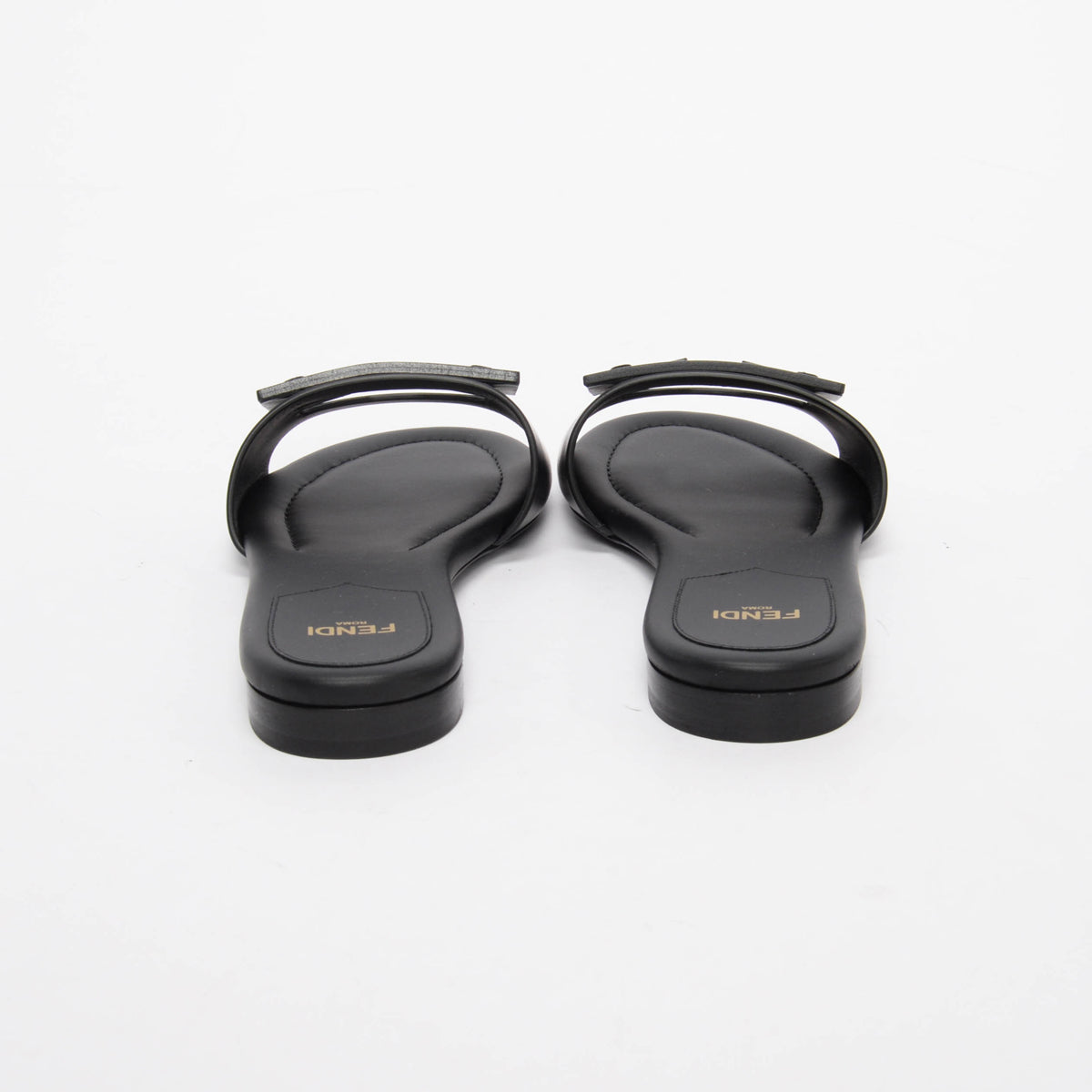 FENDI FF Logo Slides 🖤✨ | Minimal Luxury Comfort