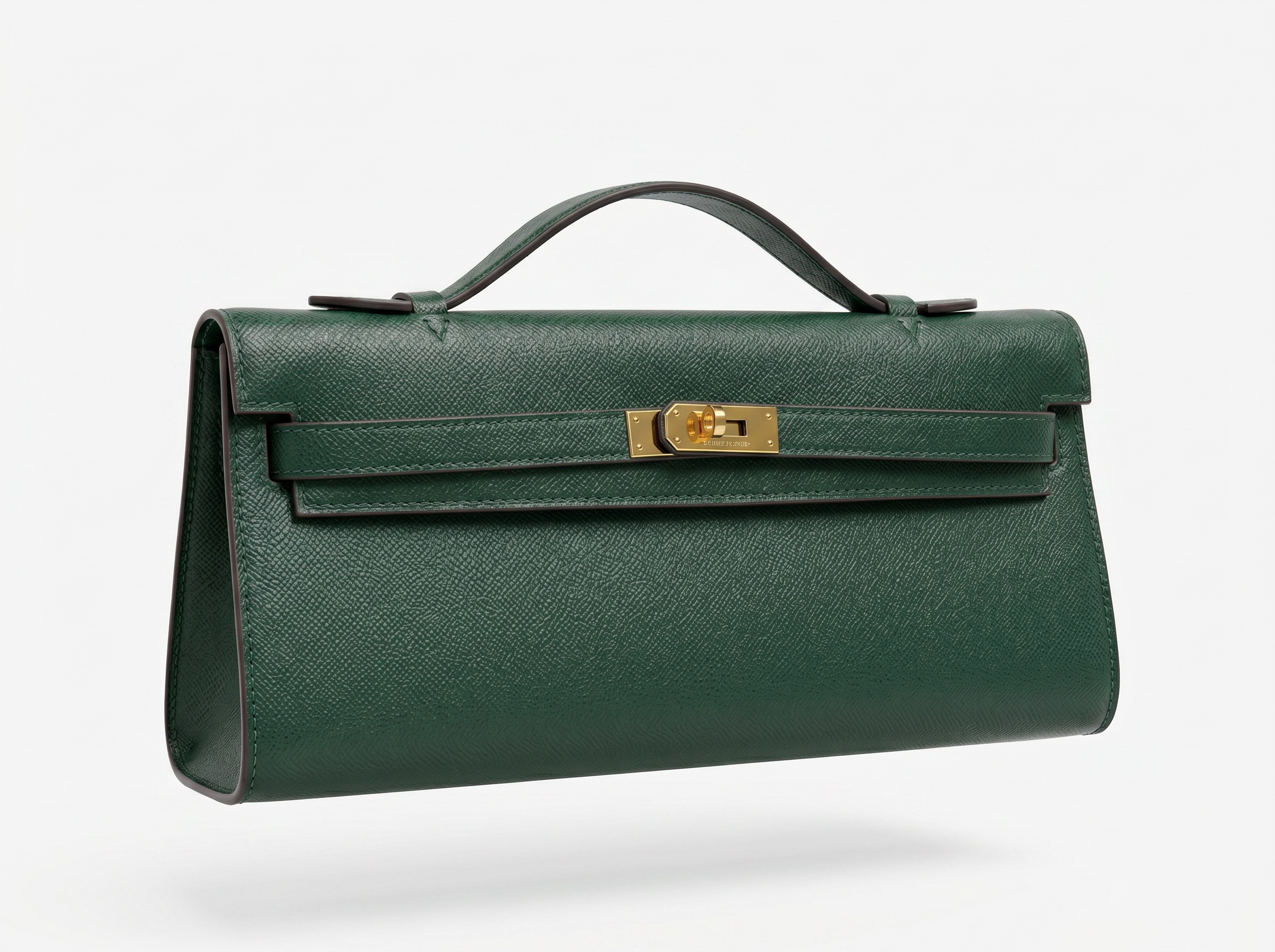 Hermès Kelly Cut Clutch in Deep Green 💚✨
