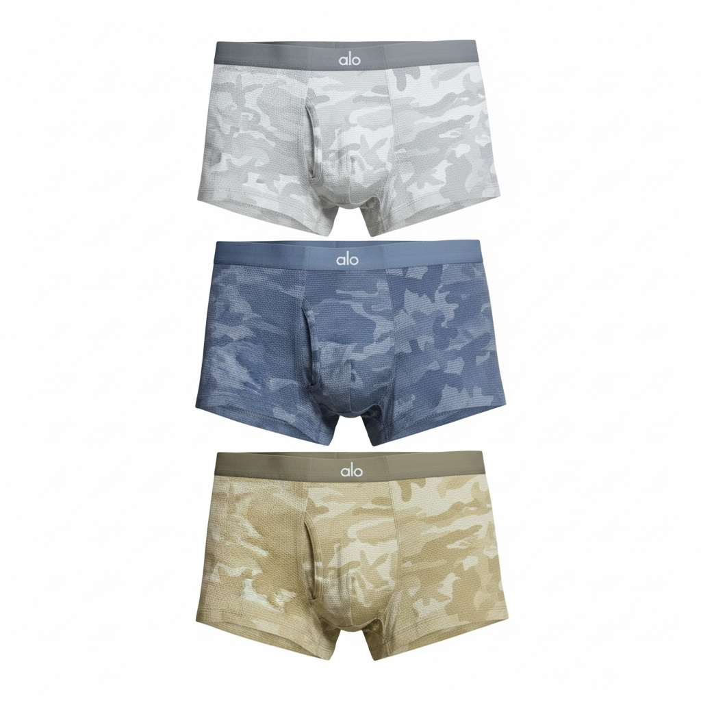 ALO Camouflage Performance Boxer Briefs – Premium Comfort & Breathable Fit 🩲🔥