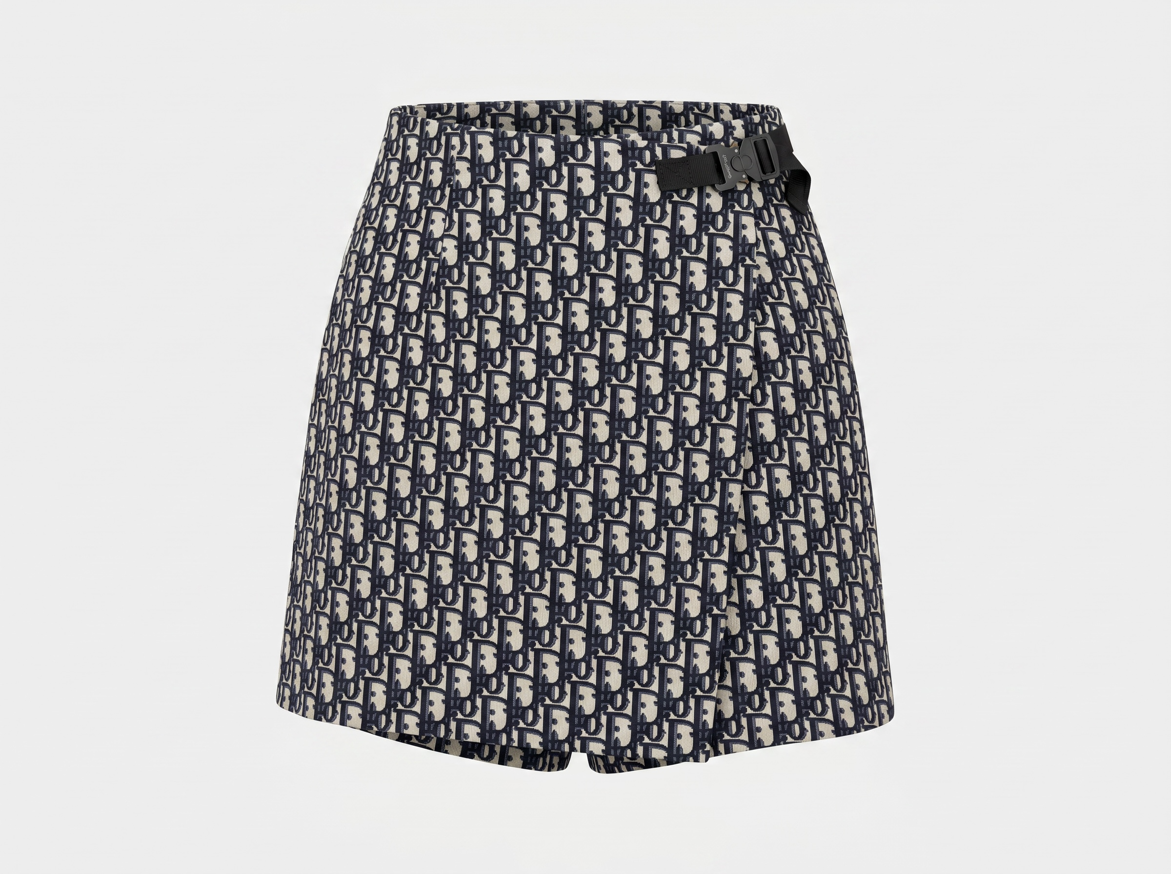 Christian Dior Oblique Jupe Short – Navy & Beige 💙🤍