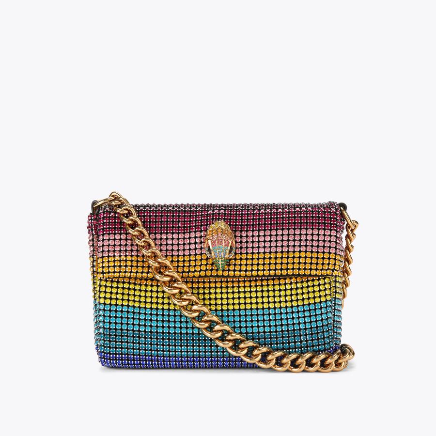 Kurt geiger Rainbow Crystal Shoulder Bag – Multicolor 🌈✨