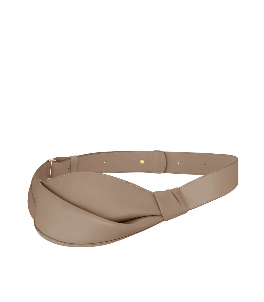 Polène Minimalist Leather Belt Bag 🤎✨