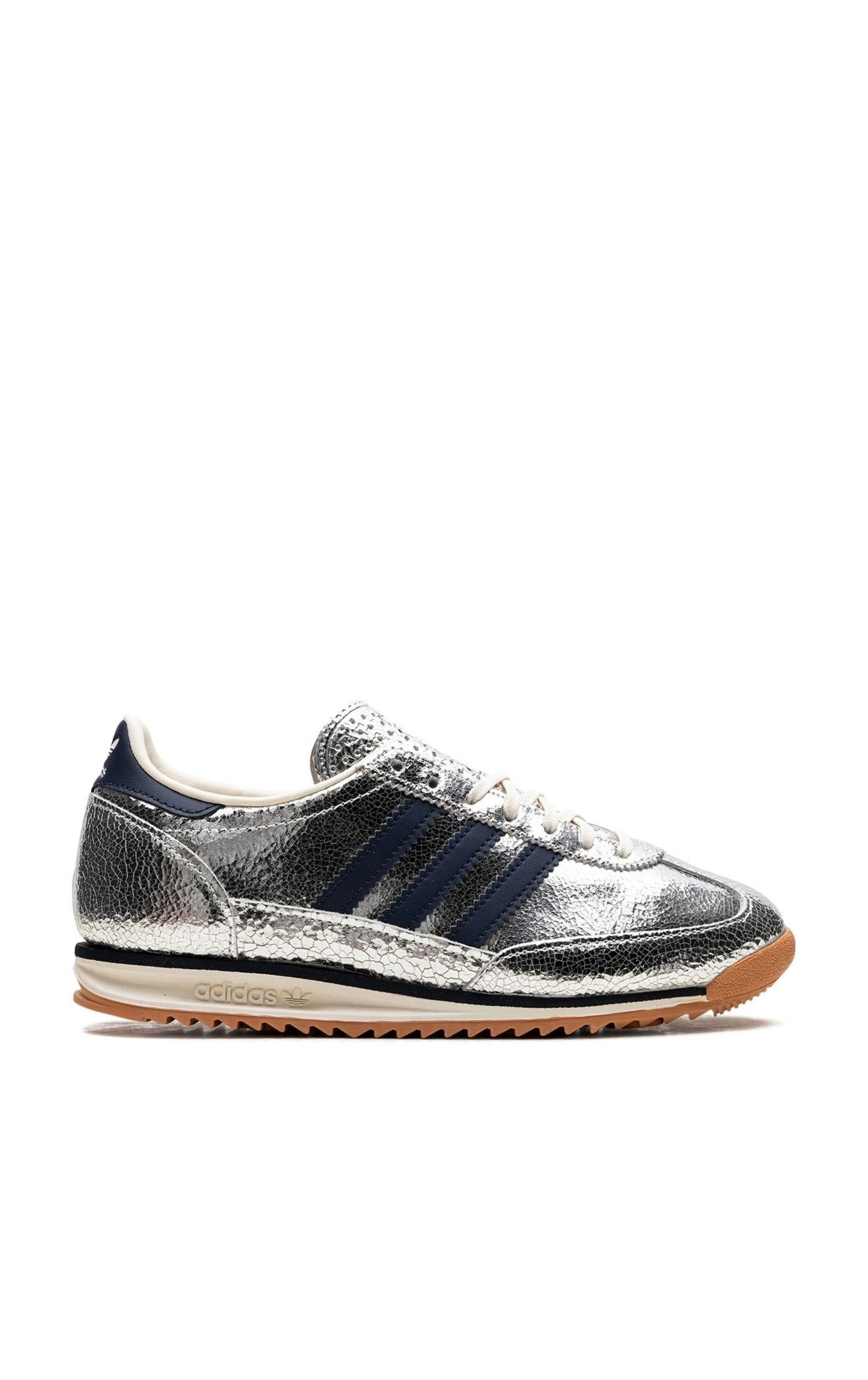 adidas SL 72 Metallic Silver Sneakers 👟✨🩶