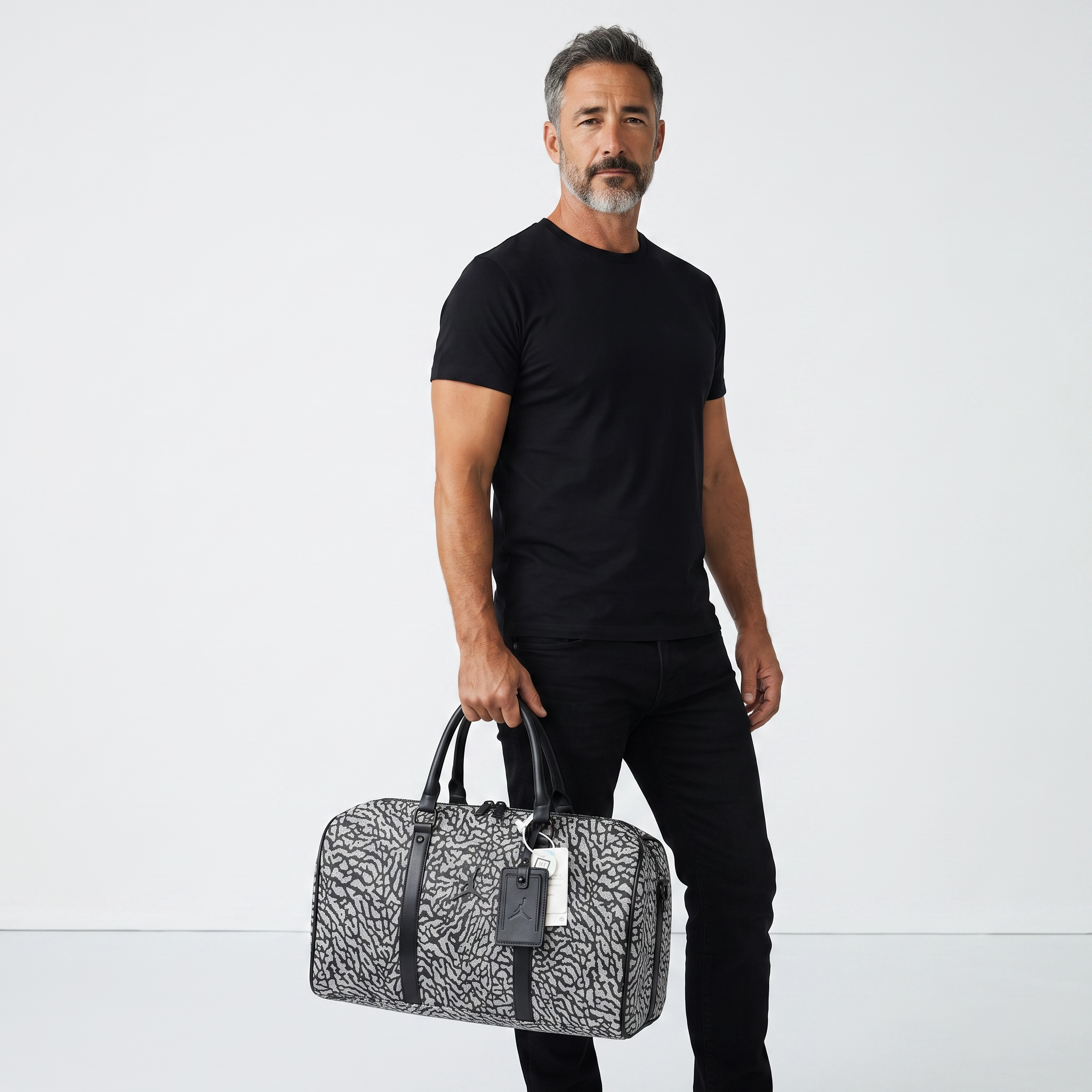 Jordan Elephant Print Duffel Bag Limited Edition 🖤🐘