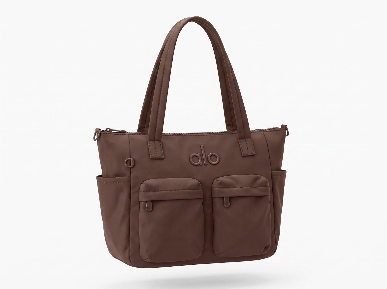 🤎 Alo Yoga Utility Tote Bag – Mocha Brown ✨