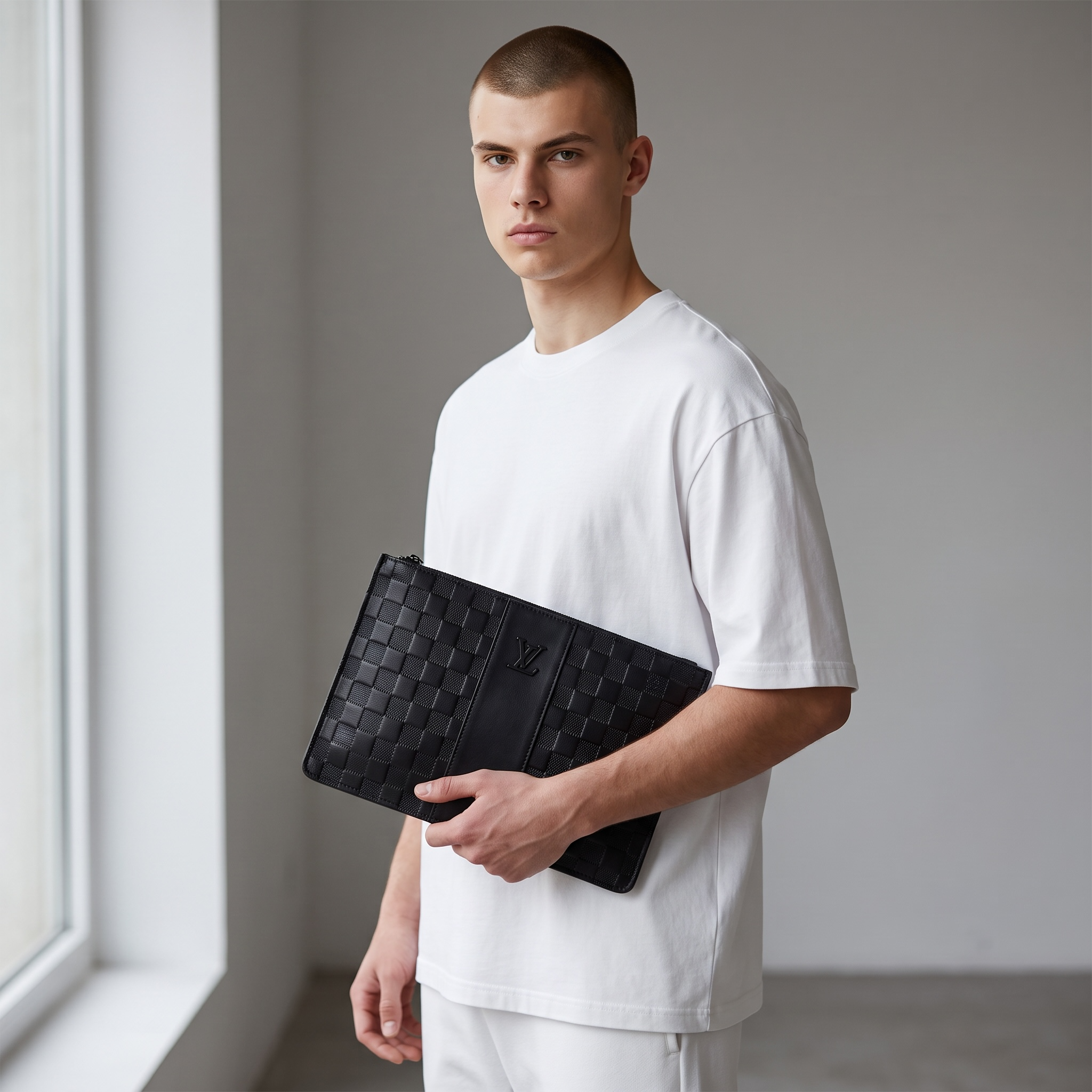 🖤💼 Louis Vuitton Damier Graphite Portfolio – Business Clutch ✨