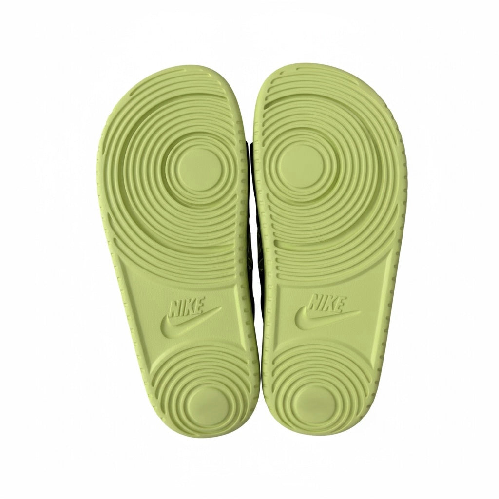Nike Camo Slides – Lime Green Edition 🟢🔥