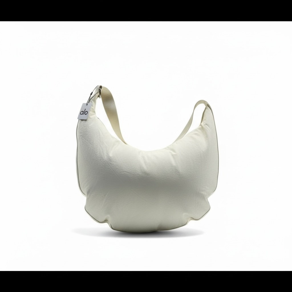 Alo Slouchy Shoulder Bag – Cream Cloud ☁️👜