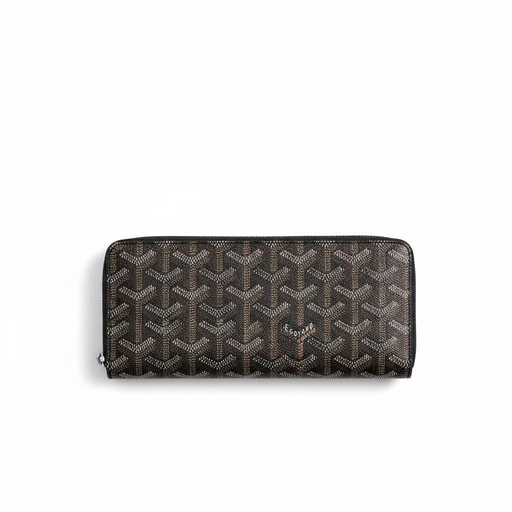 Goyard-Inspired Chocolate Brown Clutch – Subtle, Sophisticated & Timeless 🤎✨