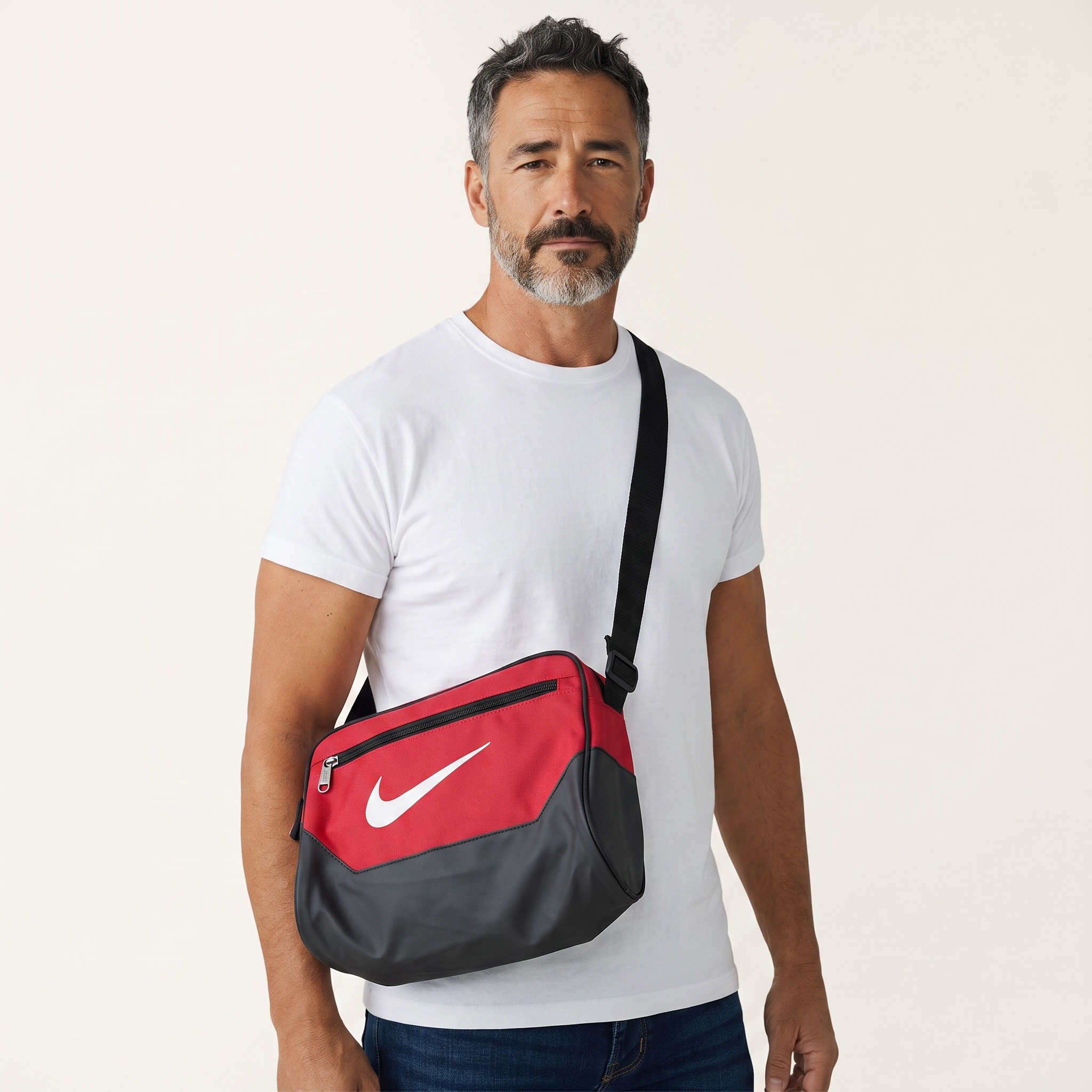 Nike Active Travel Duffle Bag Red Black Edition ❤️🖤