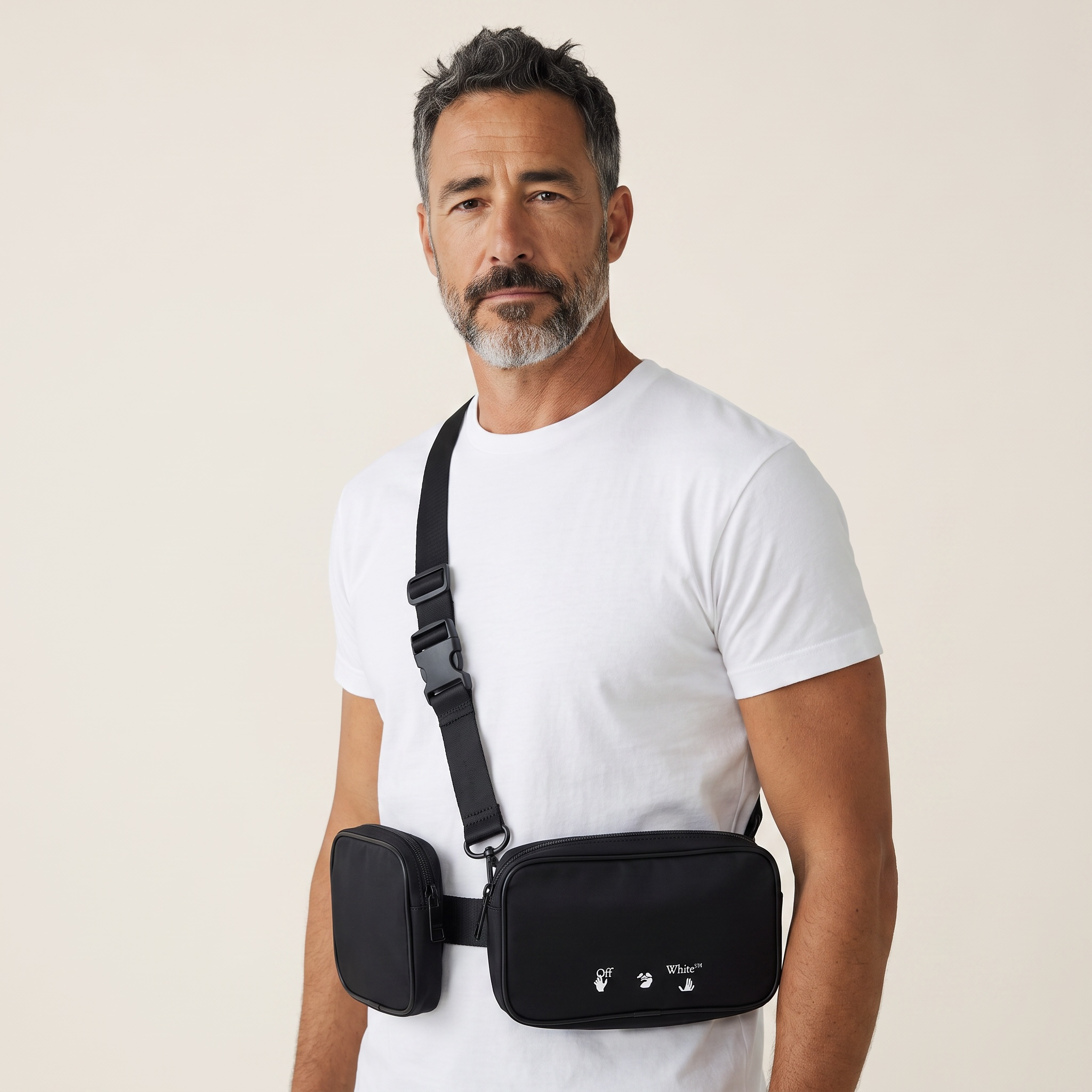 🖤 Off-White Arrow Crossbody- waist Bag – Urban Icon Statement 🔥