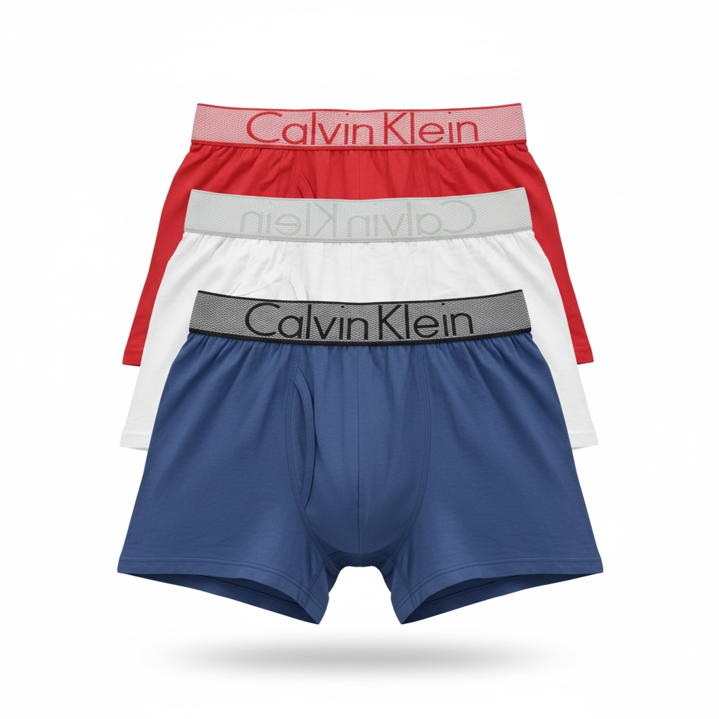 Calvin Klein Boxer Briefs 3-Pack – Iconic Style & Everyday Comfort 🩲🔥