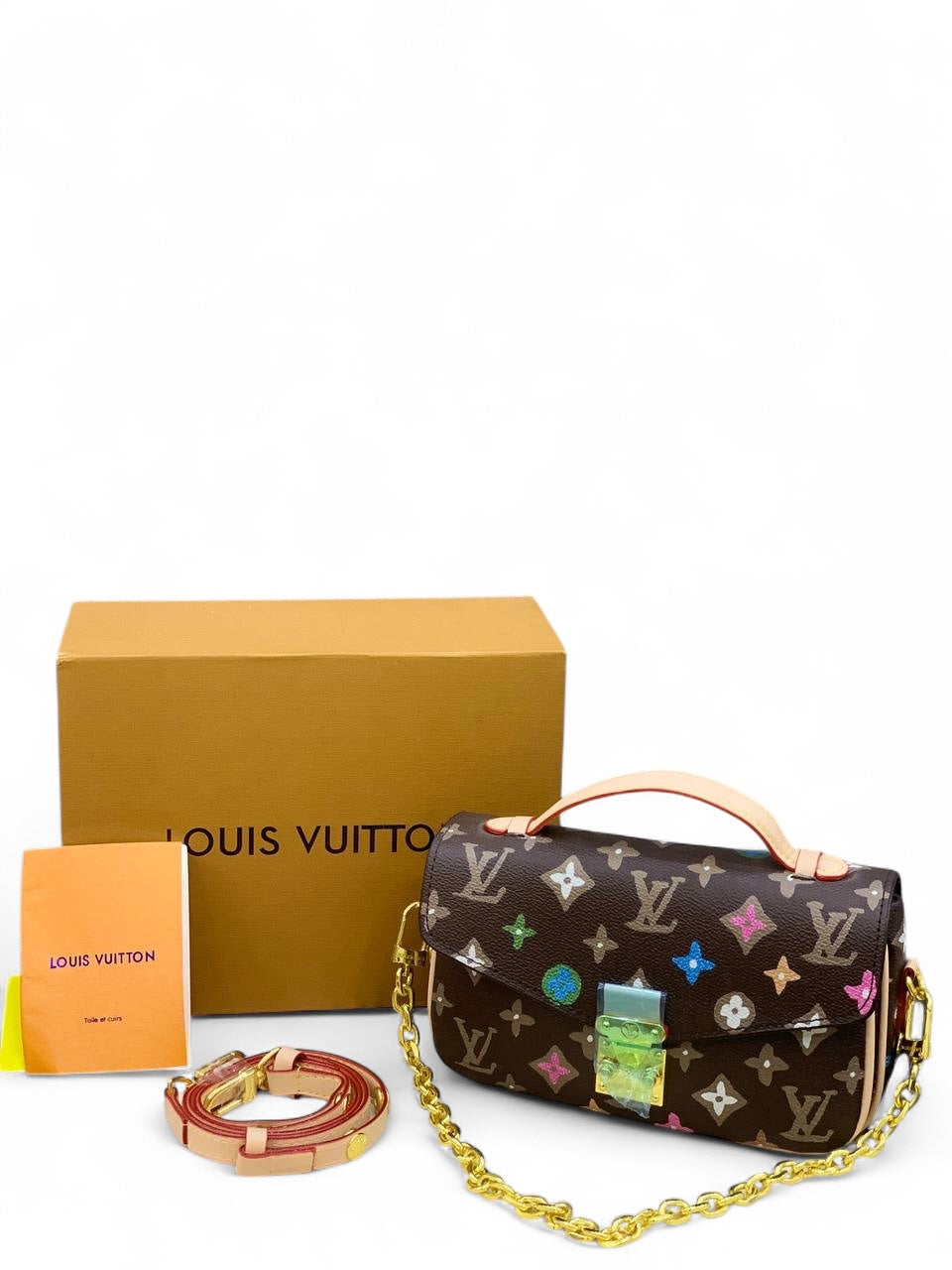 Louis Vuitton Multi Pochette in Monogram Canvas – Holographic Pop Edition