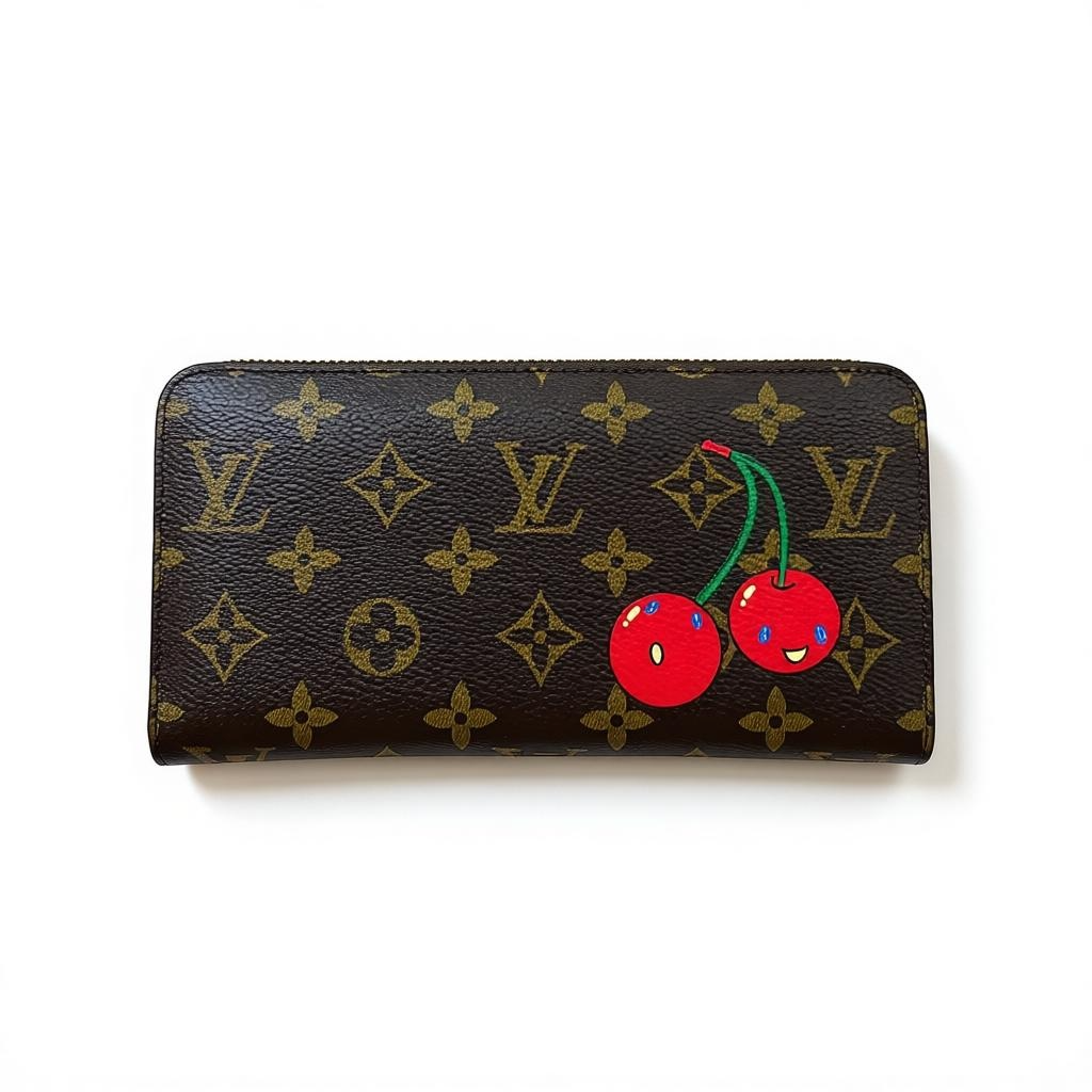 Louis Vuitton Monogram Cherry Zippy Long Wallet 🍒🤎