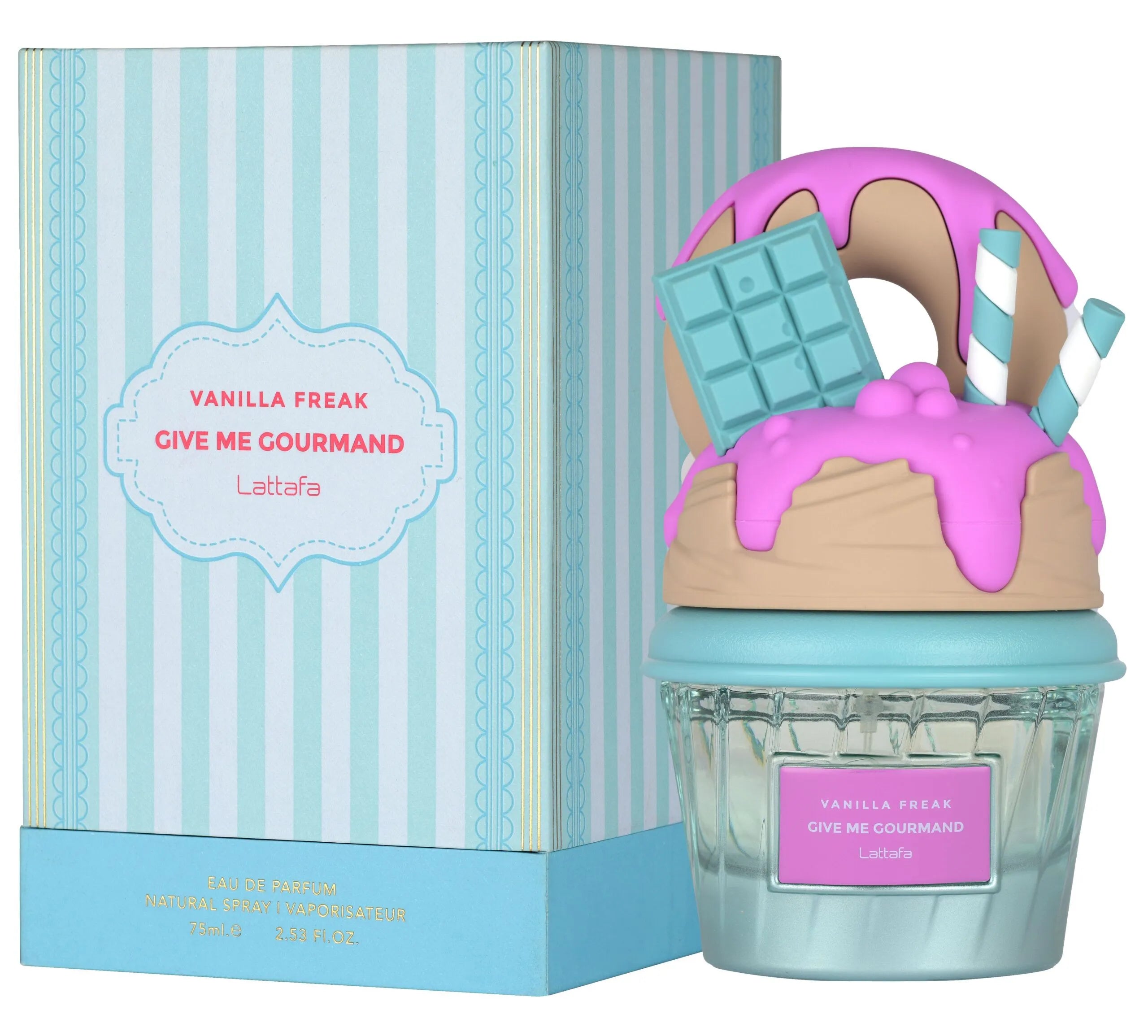 Vanilla Freak – Give Me Gourmand Eau de Parfum by Lattafa 🍦🍩✨