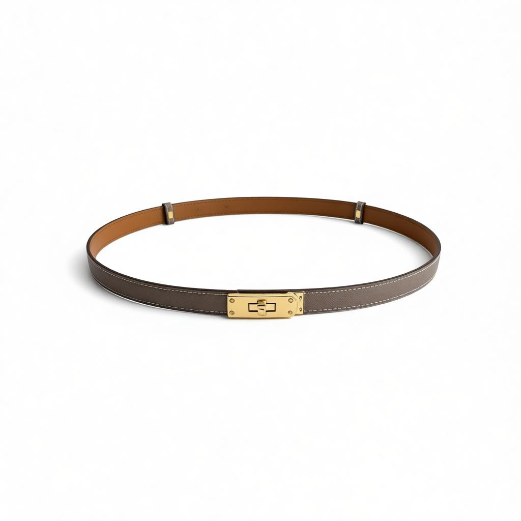 ICONIC HERMÈS KELLY BELT khaki – TIMELESS LUXURY STATEMENT ✨🤎