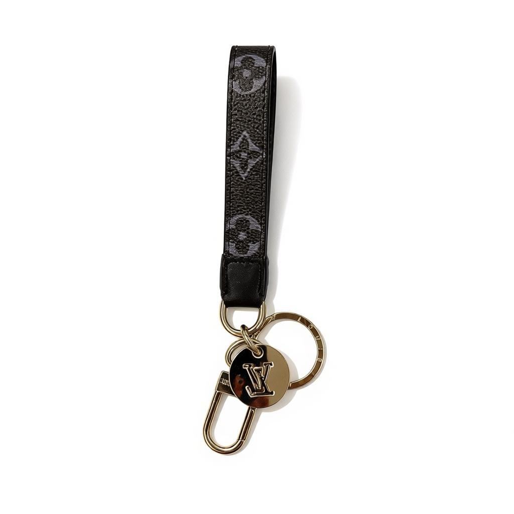 Black Monogram Key Holder 🔑🖤✨
