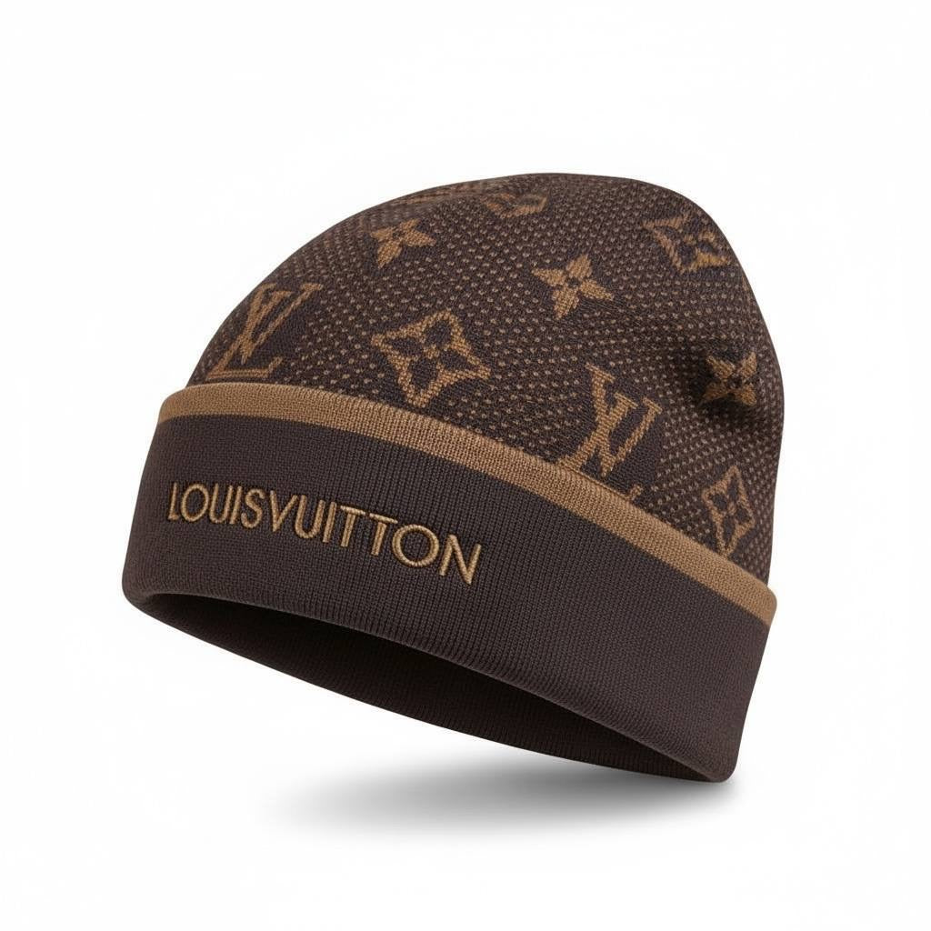🤎 Louis Vuitton Monogram Knit Beanie 🤎