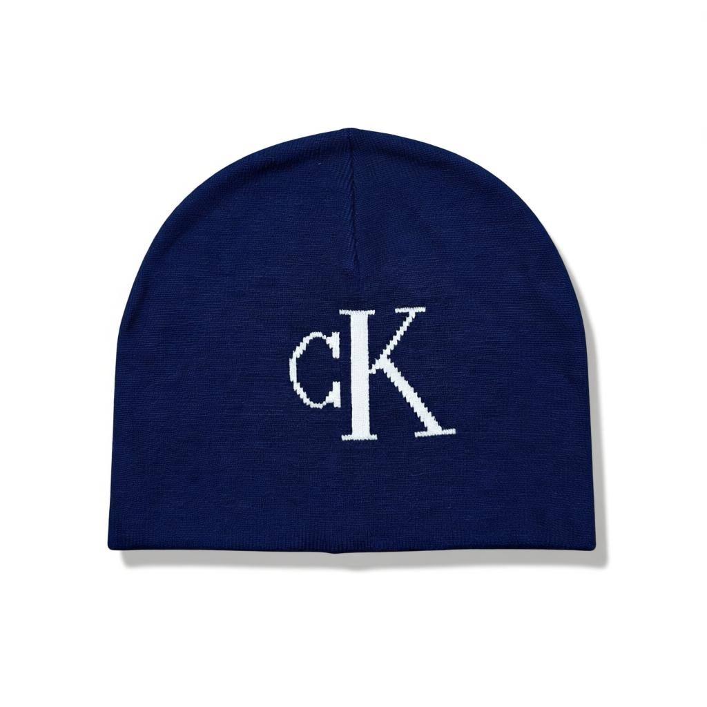 💙 Calvin Klein CK Logo Knit Beanie 💙