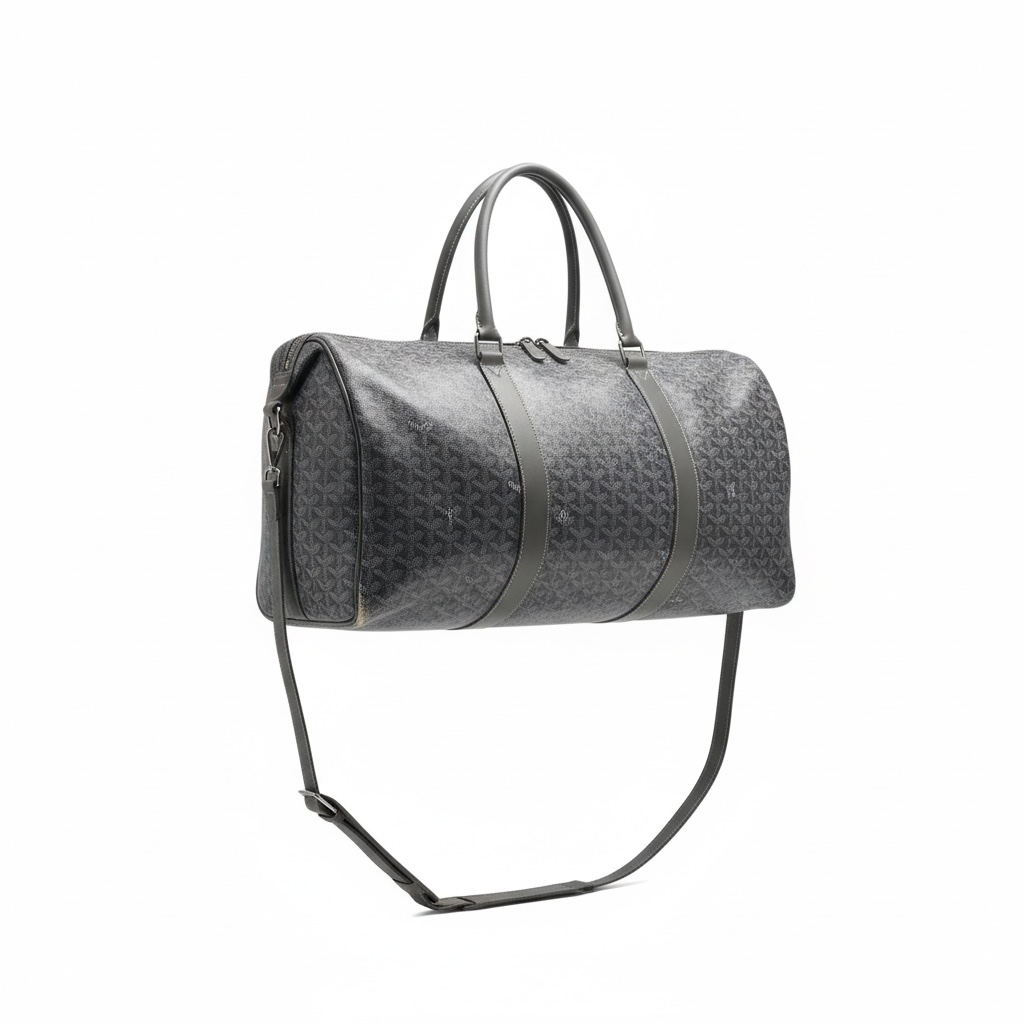 🧳 Goyard grey Monogram Duffle Bag – Premium Travel Companion