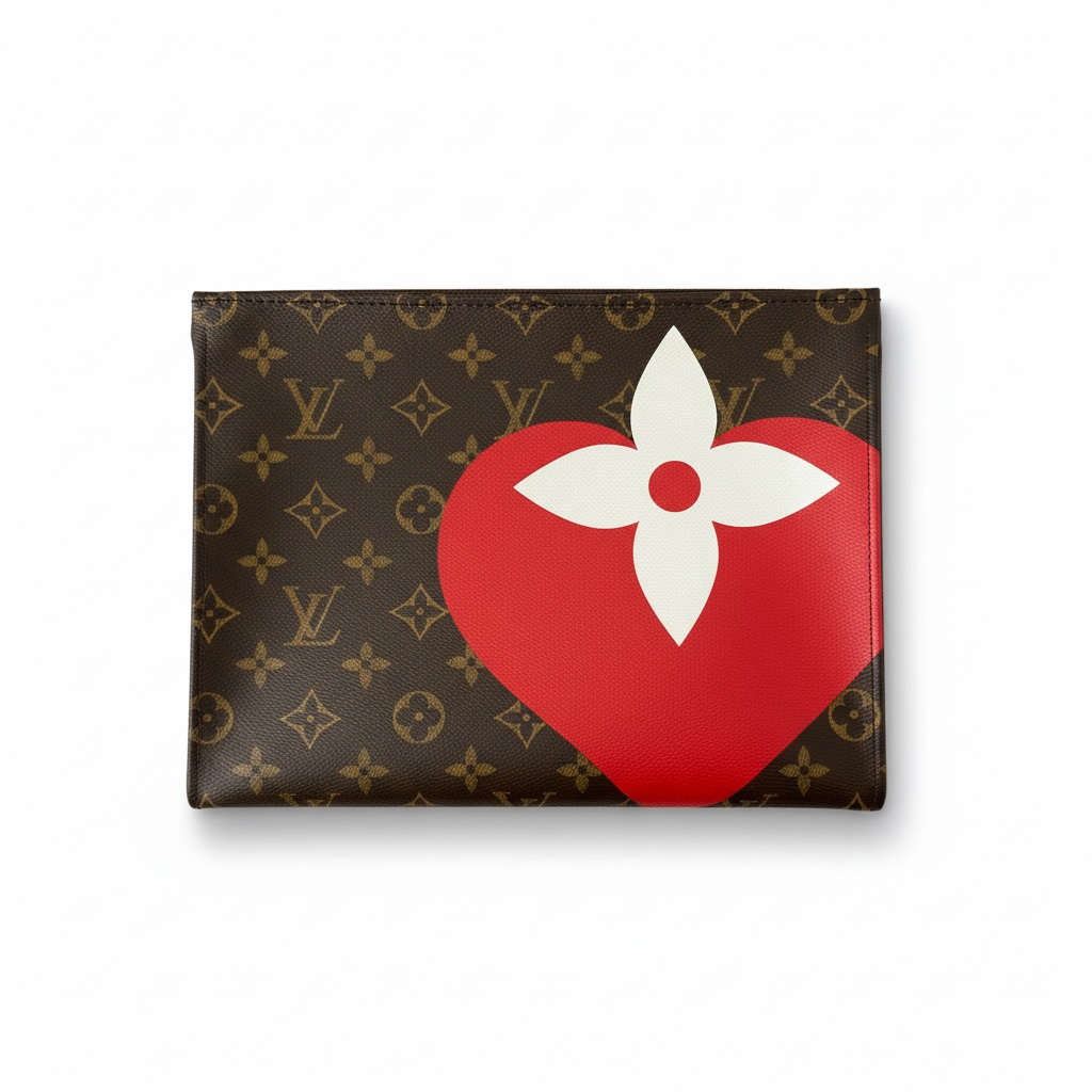 Louis Vuitton Monogram Heart Statement Pouch ❤️✨