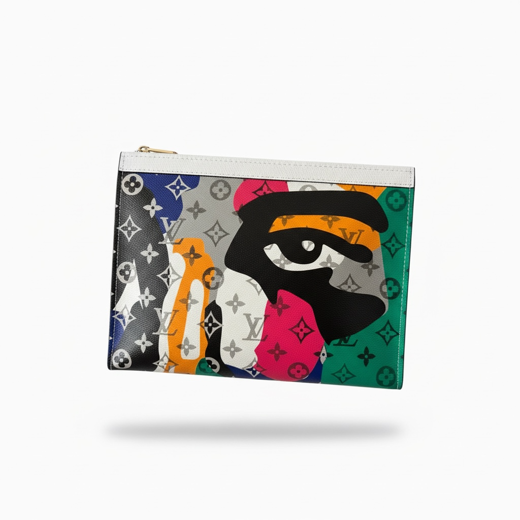 Louis Vuitton Graphic Art Monogram Zip Pouch 🎨🖤