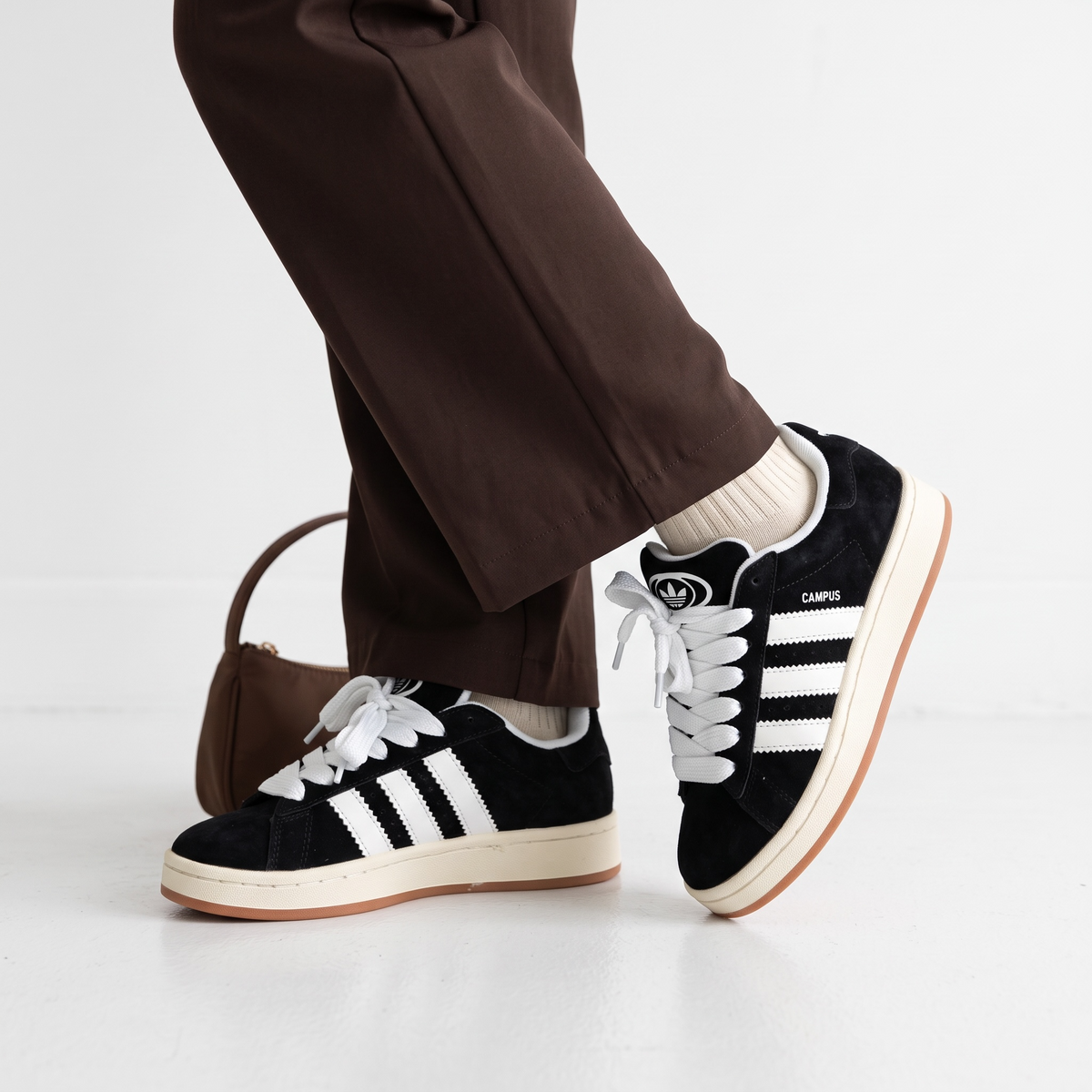 Adidas Campus – Black White Sneakers 👟✨