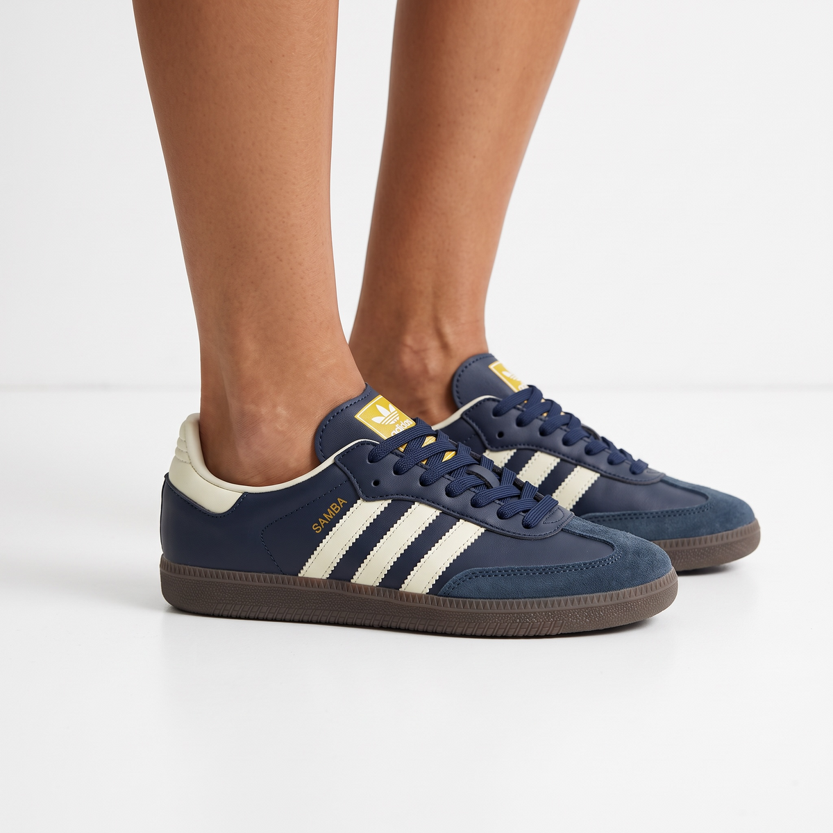 adidas Samba OG – Navy & Cream Classic Trainer 👟