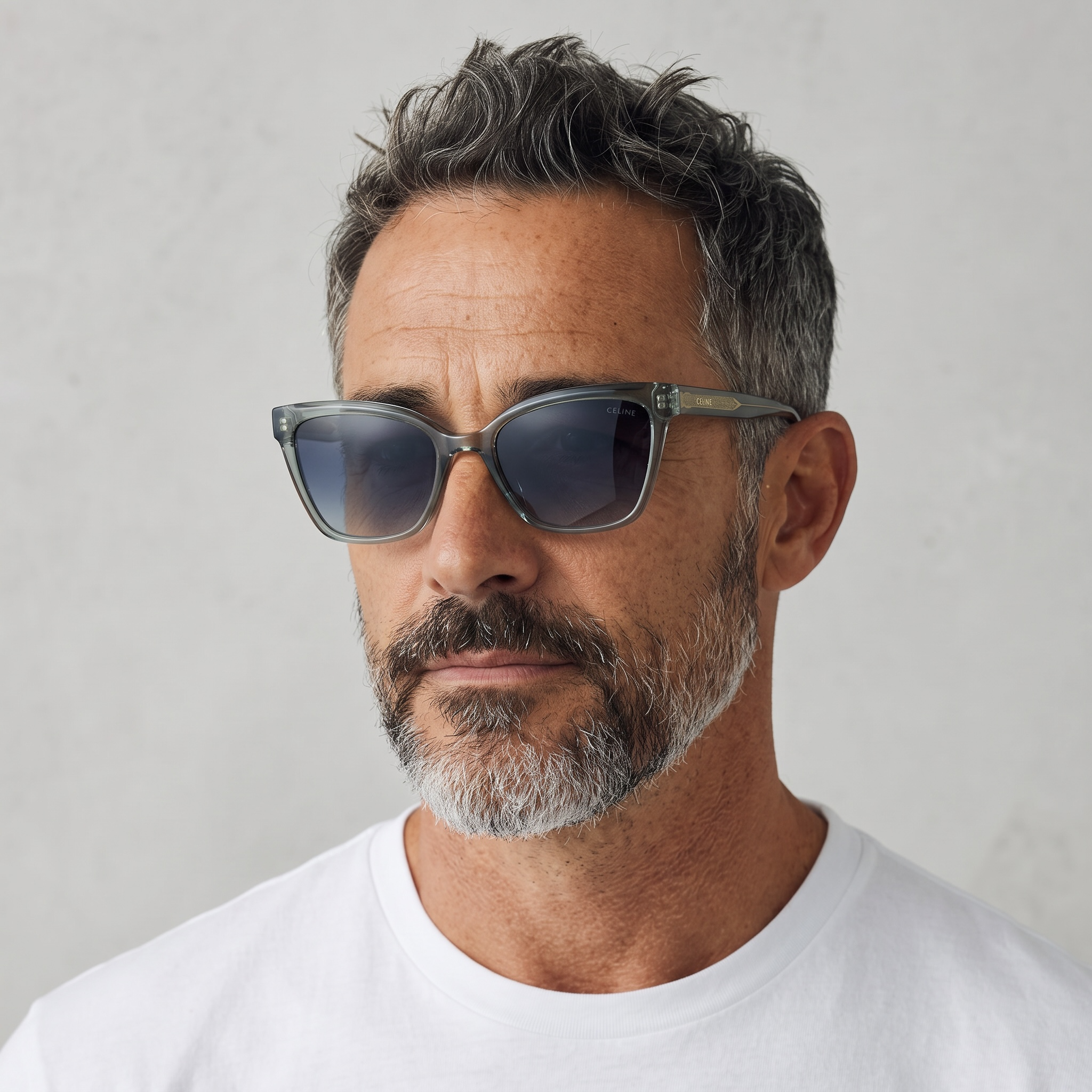 Celine Cat-Eye Sunglasses – Sage Green Frame Gradient Lens Luxury 🕶️💚
