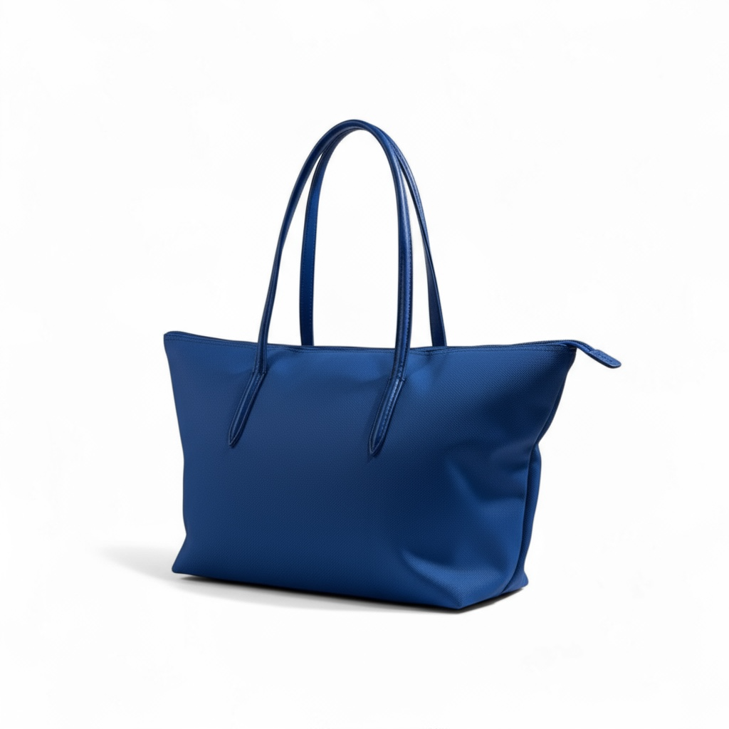 Lacoste Classic Blue Tote Bag – Sporty Chic Everyday Essential 💙🐊