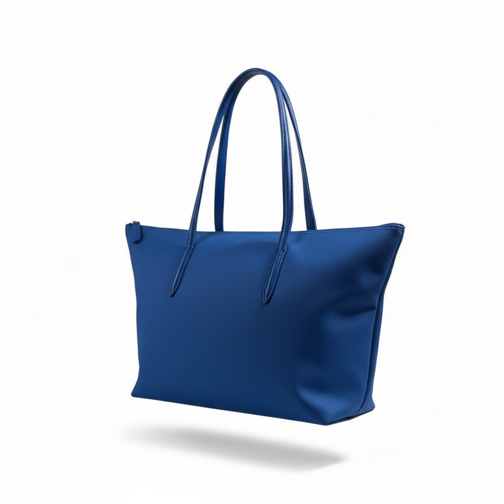 Lacoste Classic Blue Tote Bag – Sporty Chic Everyday Essential 💙🐊